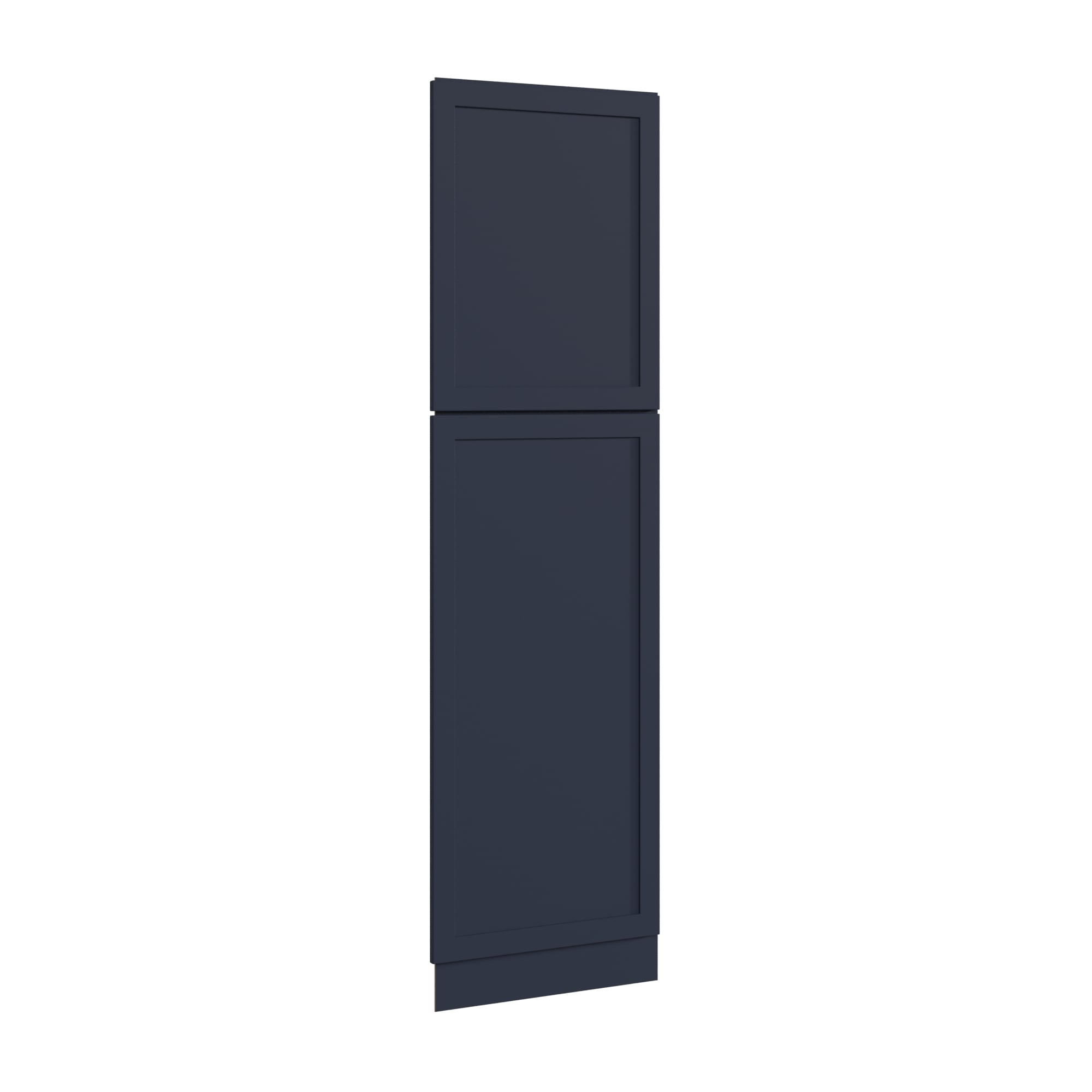 KraftMaid Momentum MTEP2484.UETG77 Deveron Cabinet End Panel 23.25-in W x 84-in H x 0.1875-in D Midnight Painted (Pantry Cabinet End Panel)
