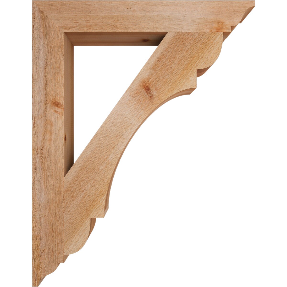 Ekena Millwork BKT04X28X36OLY01RWR Exterior-Brackets-Braces - View #3