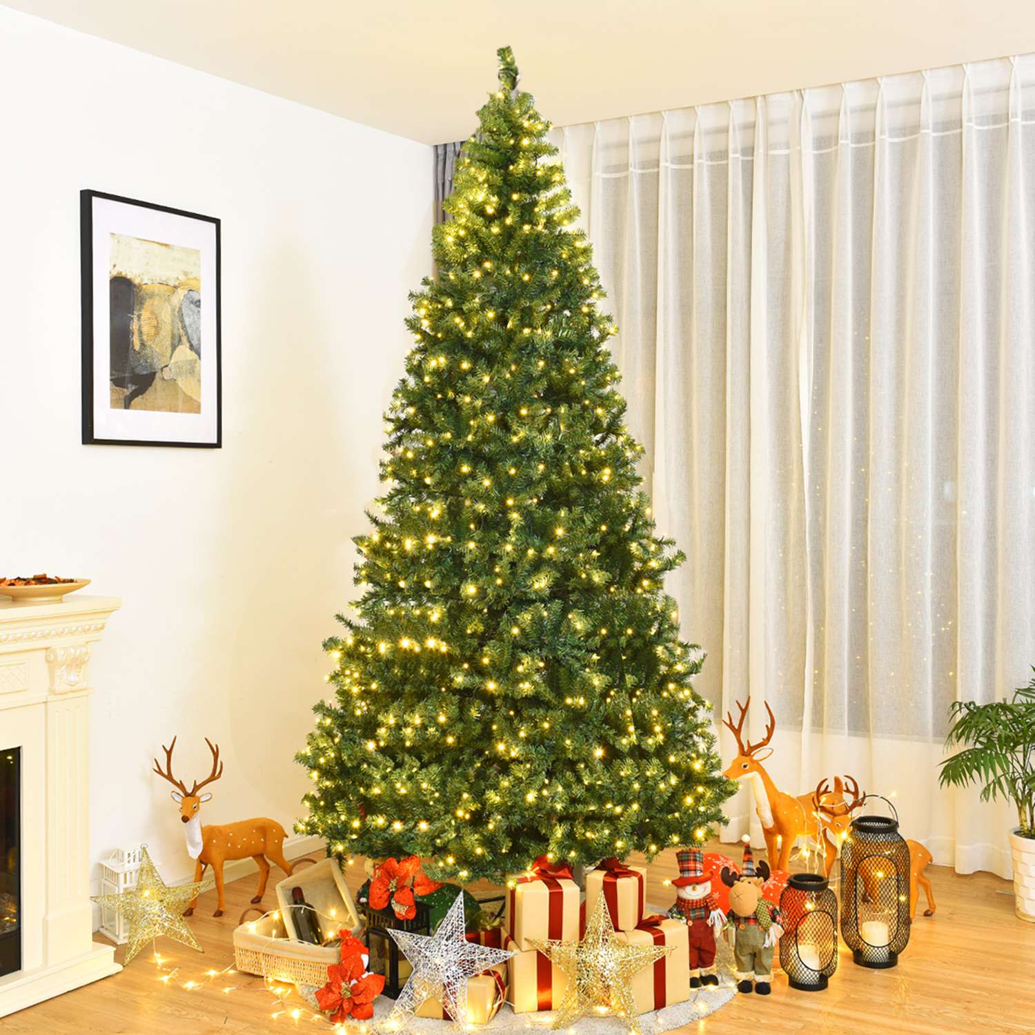 Goplus CSHY000628 Artificial-Christmas-Trees - View #2