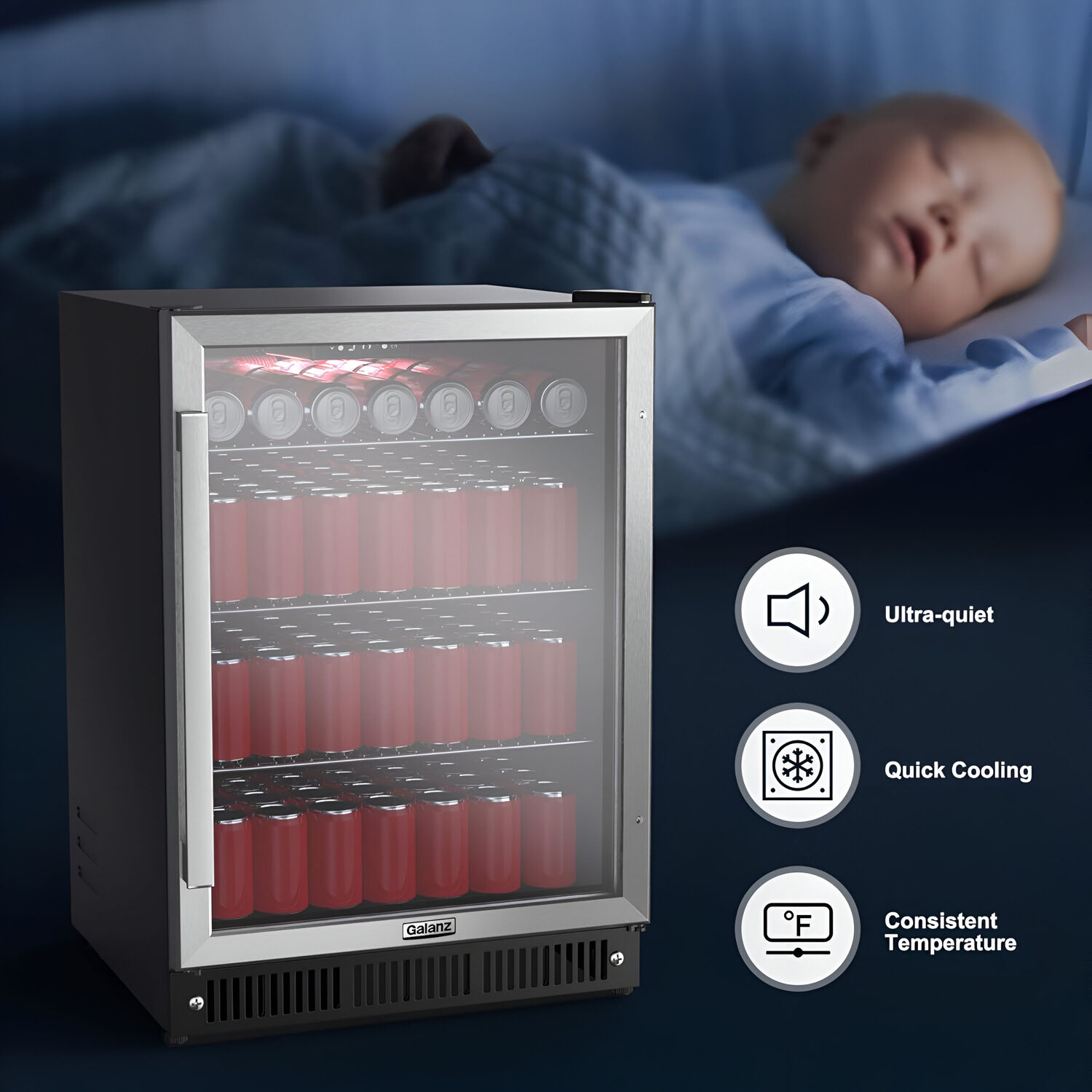 Galanz GLB57MS2B15 Beverage-Dispensers - View #3