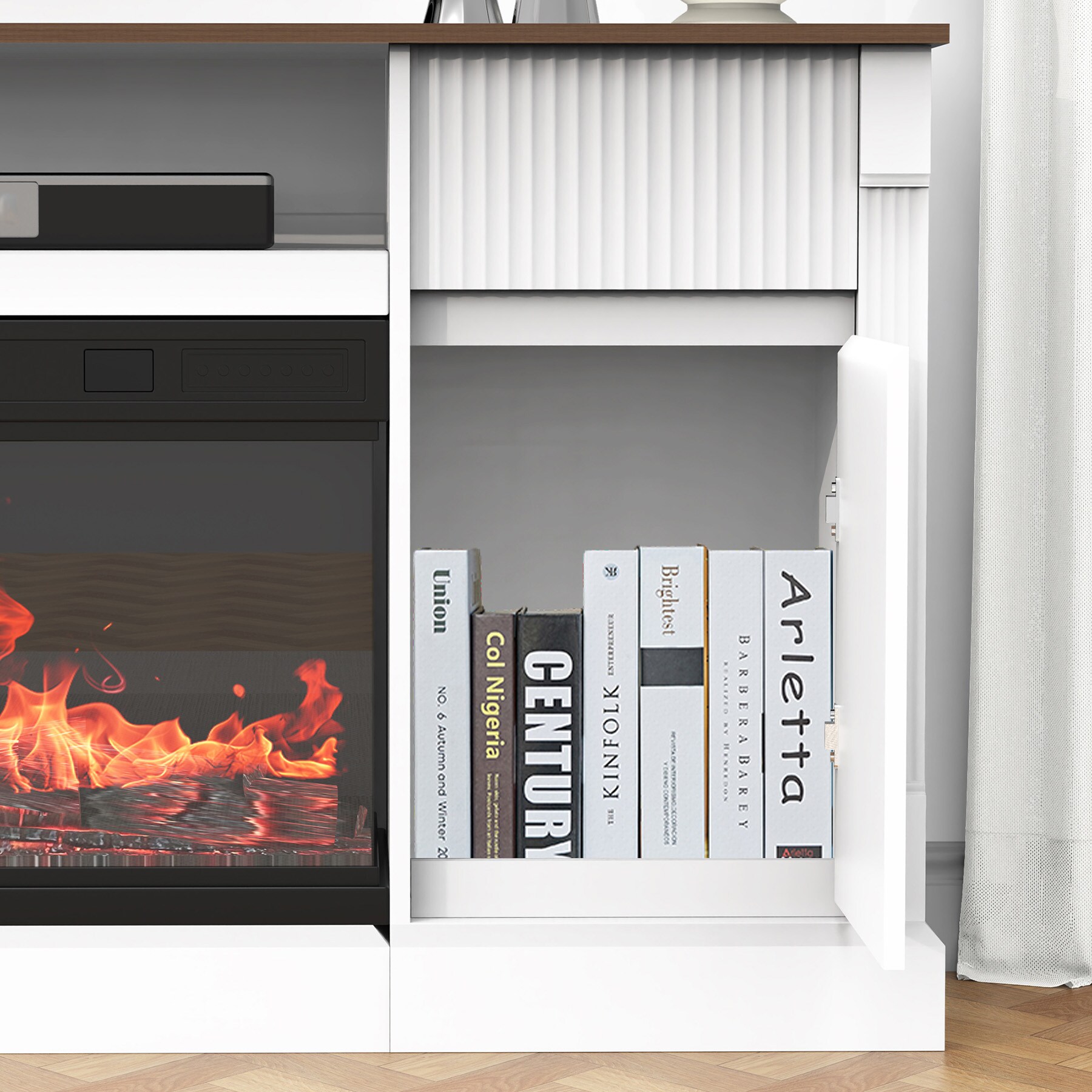 SINOFURN SYA170016DB Electric-Fireplaces - View #7