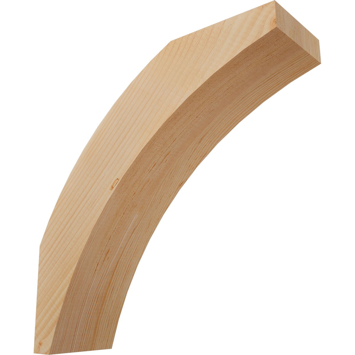 Ekena Millwork BRC06X18X18THR00SDF 5-1/2-in x 18-in x 18-in Douglas Fir Unfinished Wood Thorton Smooth Knee Brace