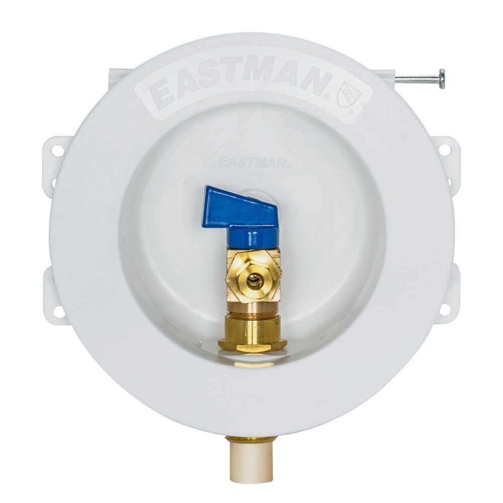 EASTMAN 60239 Quarter Turn Ball Valve C PVC Ice Maker Outlet Box
