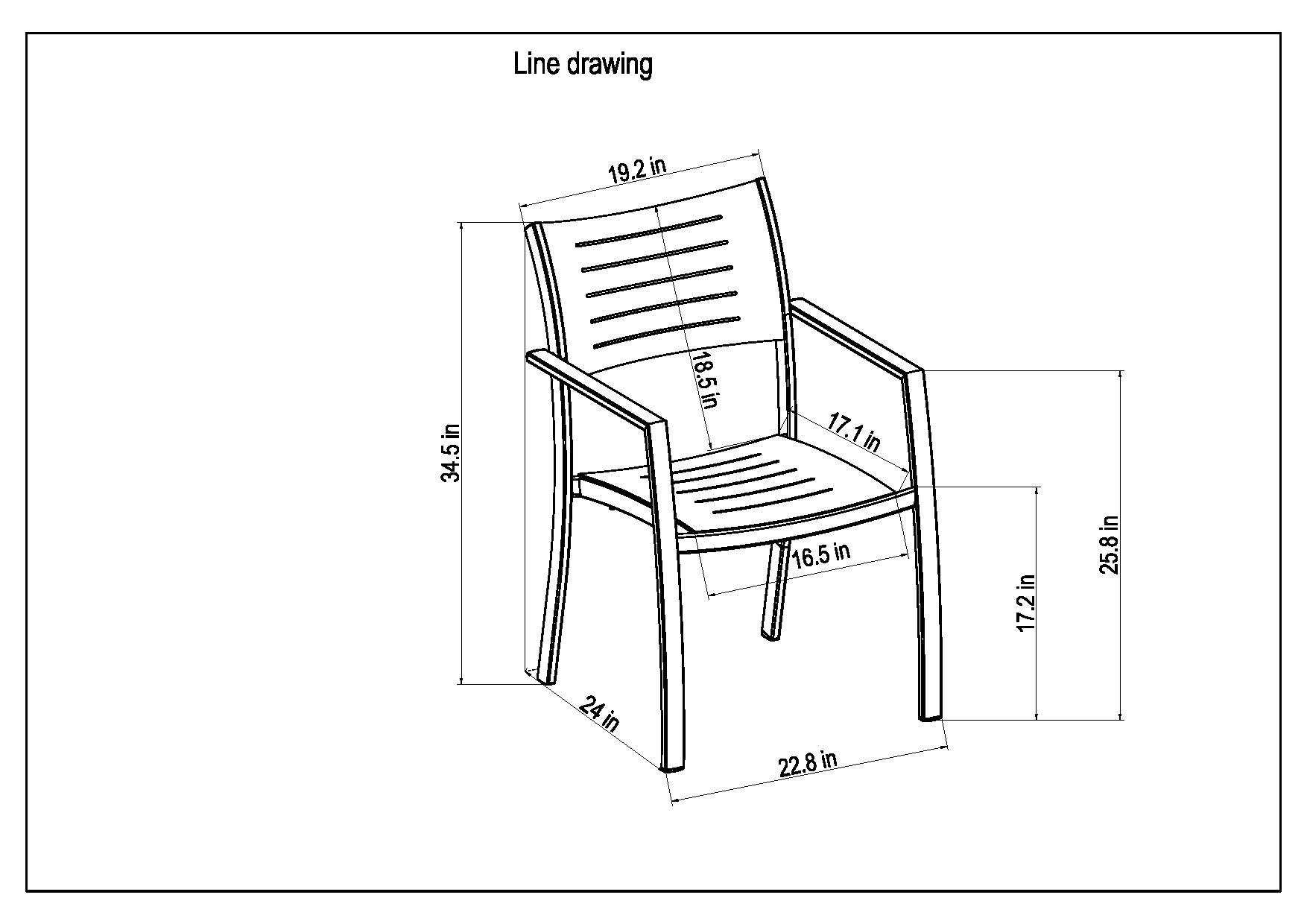 Amazonia CALEXTWHT-10PORTNWH Patio-Dining-Sets - View #4
