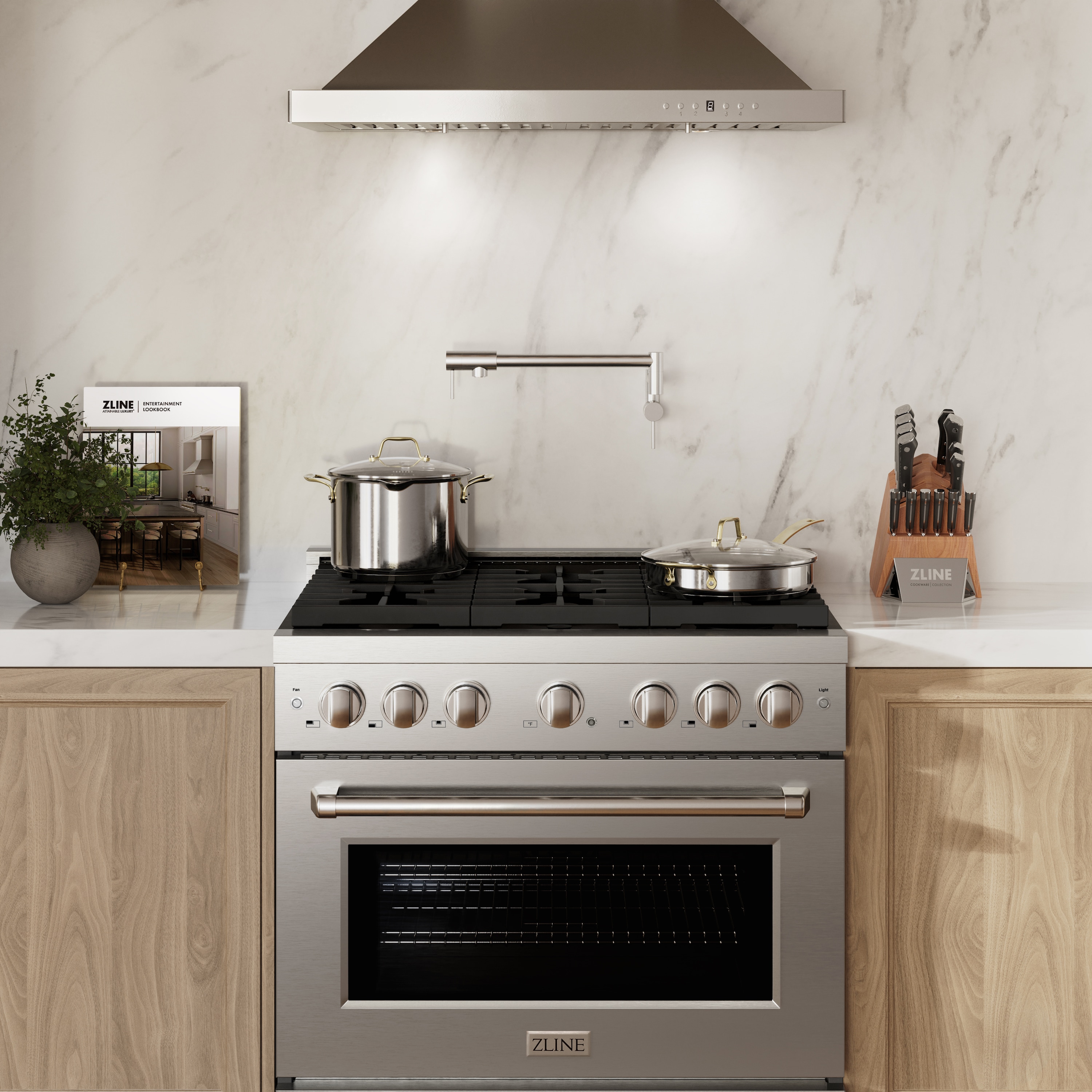 ZLINE KITCHEN & BATH SDR-BR-36 Dual-Fuel-Ranges - View #22