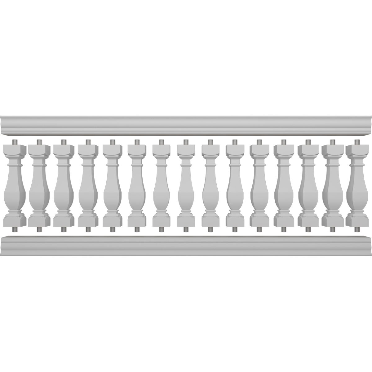 Ekena Millwork BALK38X108ACG railings - View #5