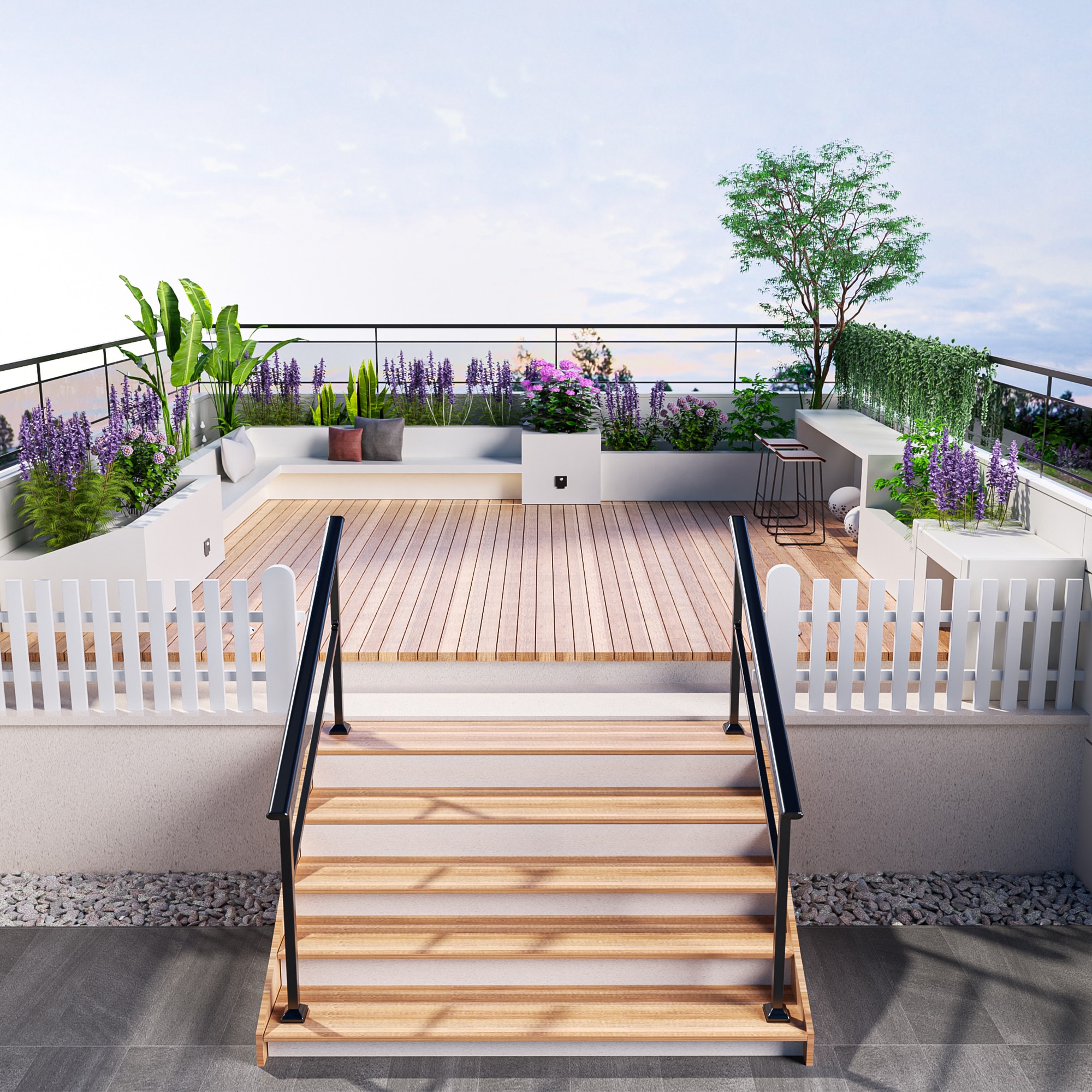 LOVMOR Y-FS-5STEP-2P Stair-Railing-Kits - View #4