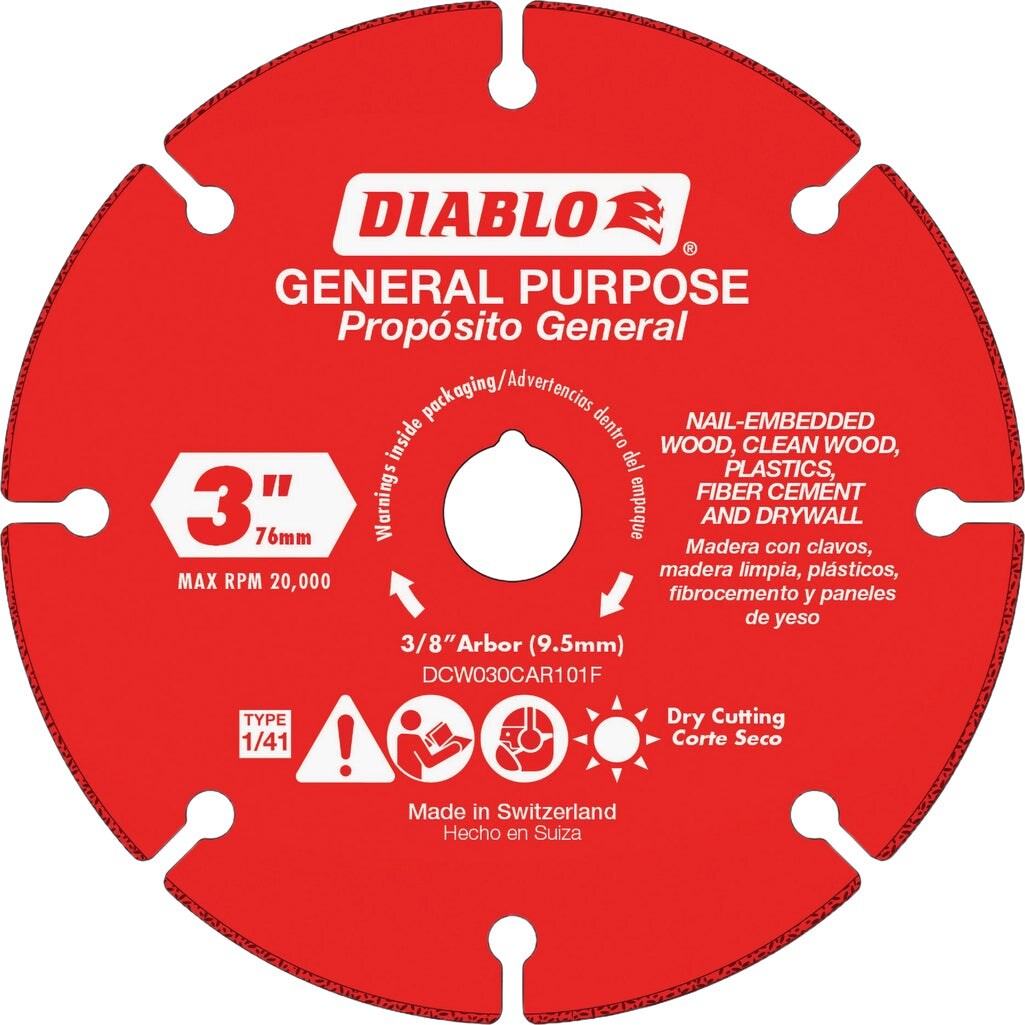 Diablo DCW030CAR101F Abrasive-Wheels - View #2