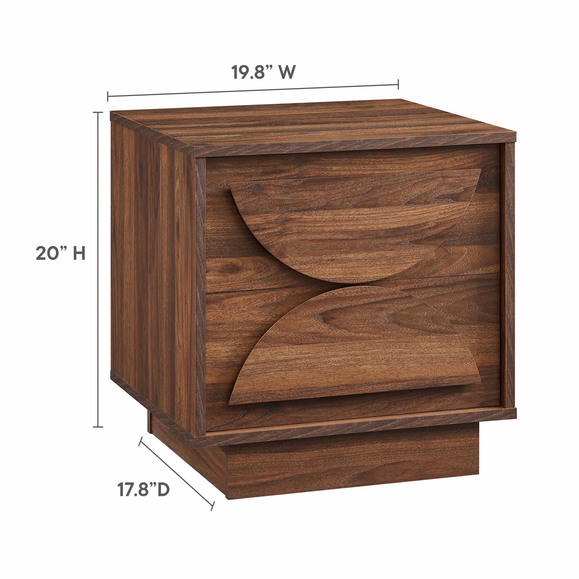 Modway MOD-7162-WAL nightstands - View #3