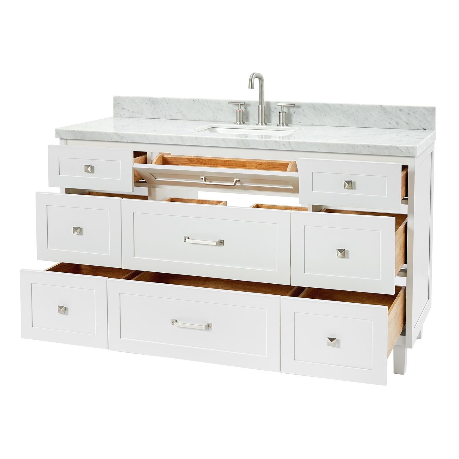 ARIEL B61CWRVOWHT Bath-Vanity-Combo - View #10