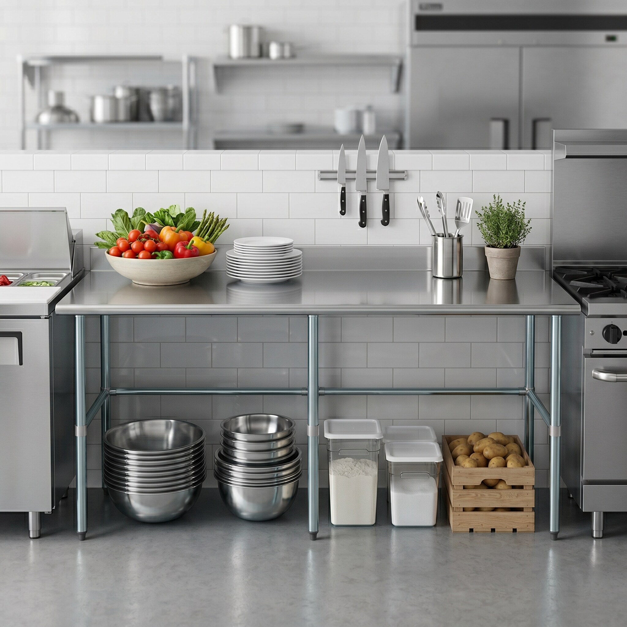 Amgood LWT-2484-RCB Kitchen-Furniture - View #6