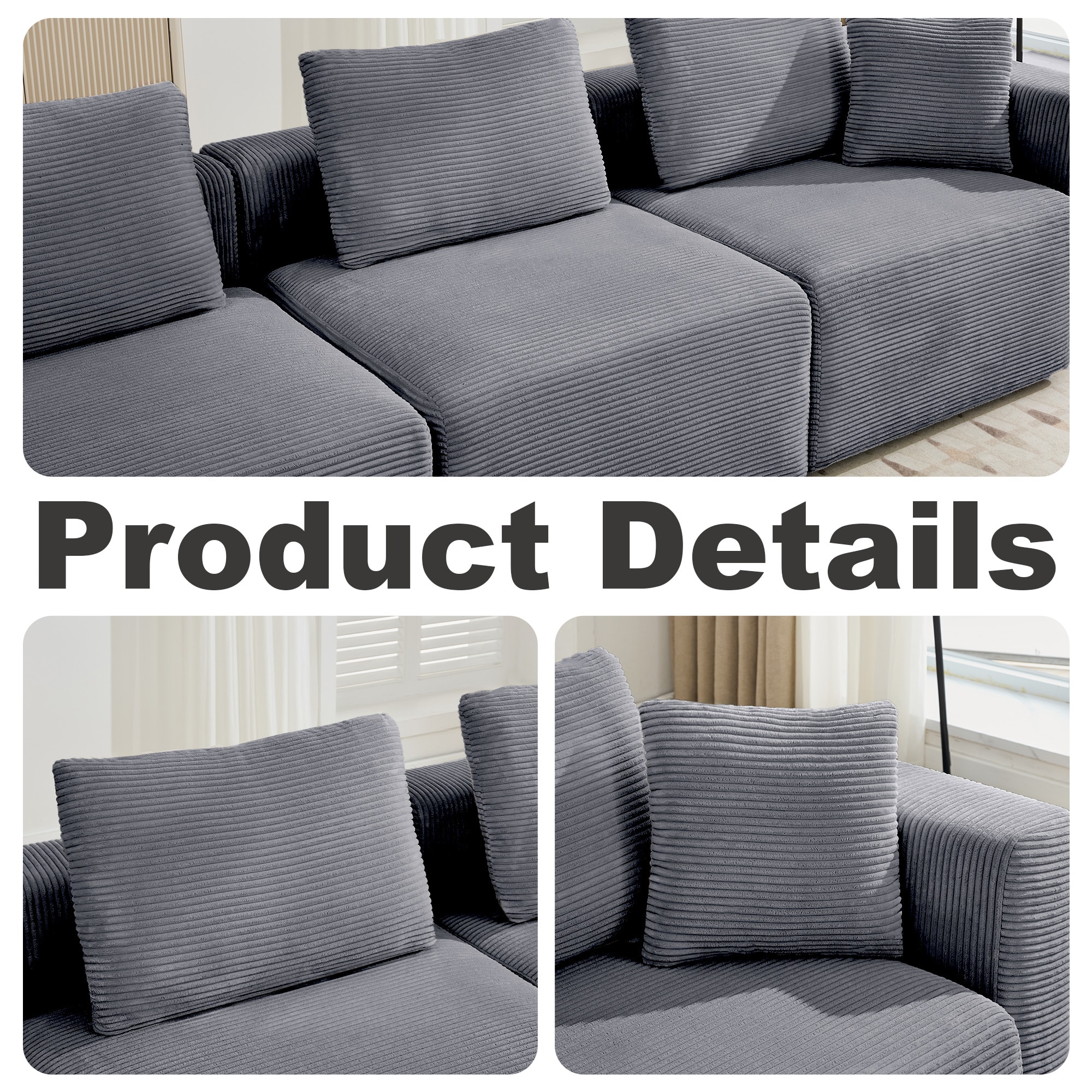 VOUA SAF-PLSDSCD-YE Sofas-Loveseats - View #4