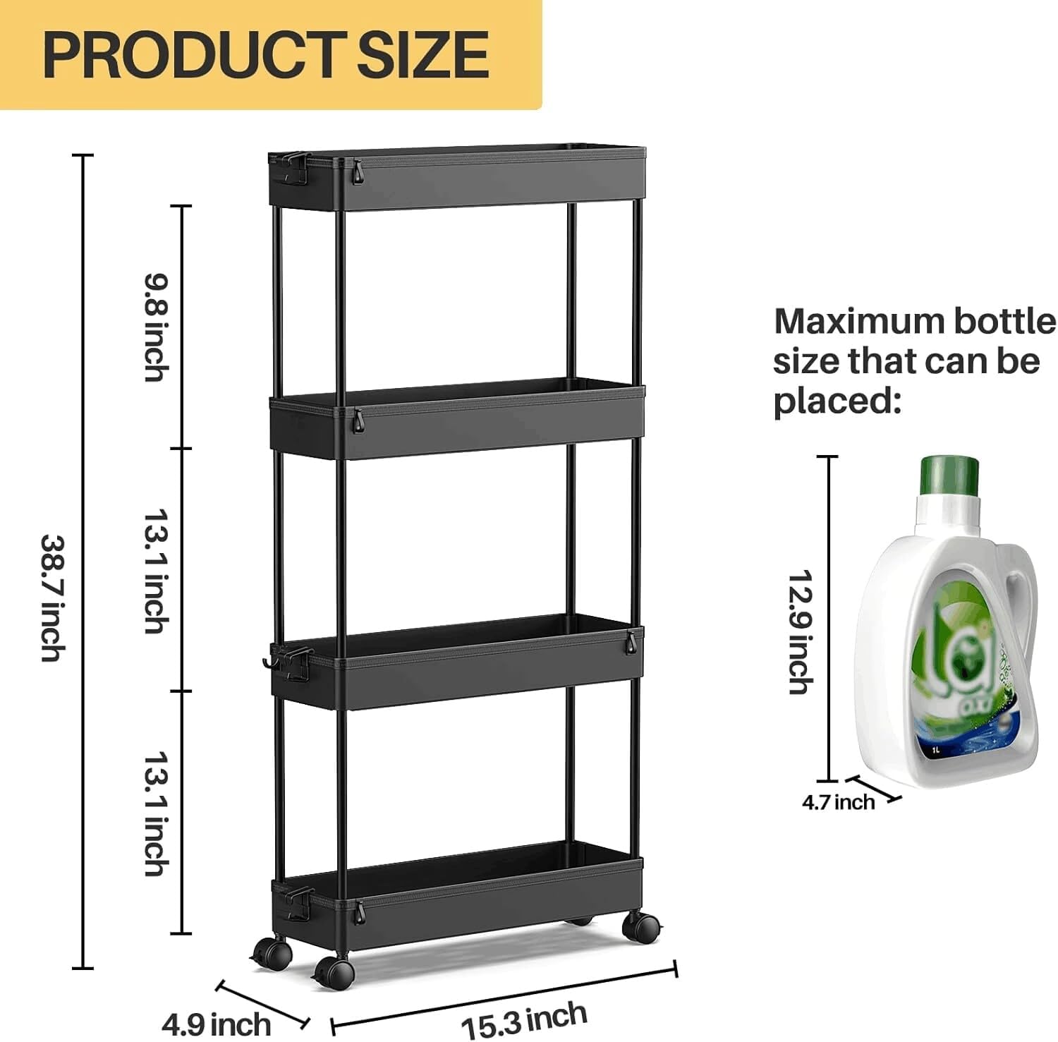 SPACELEAD B08-29NB-5Z2 Utility-Carts - View #2