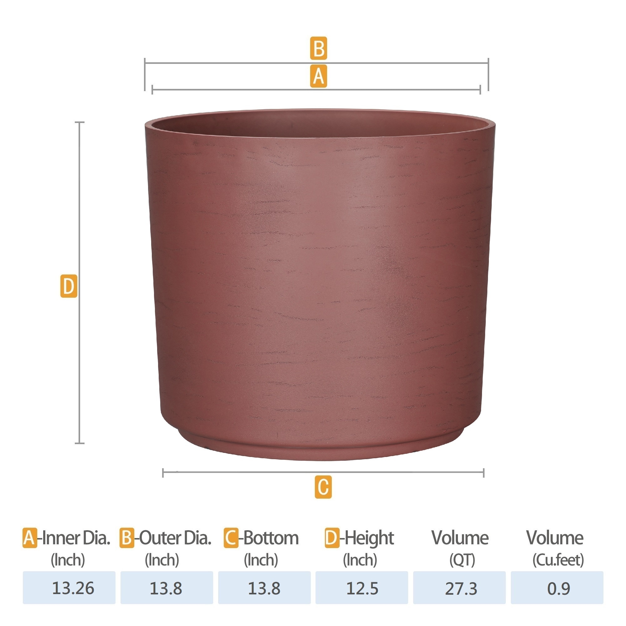 Style Selections PLHZ214TMH Planter-Window-Box - View #2