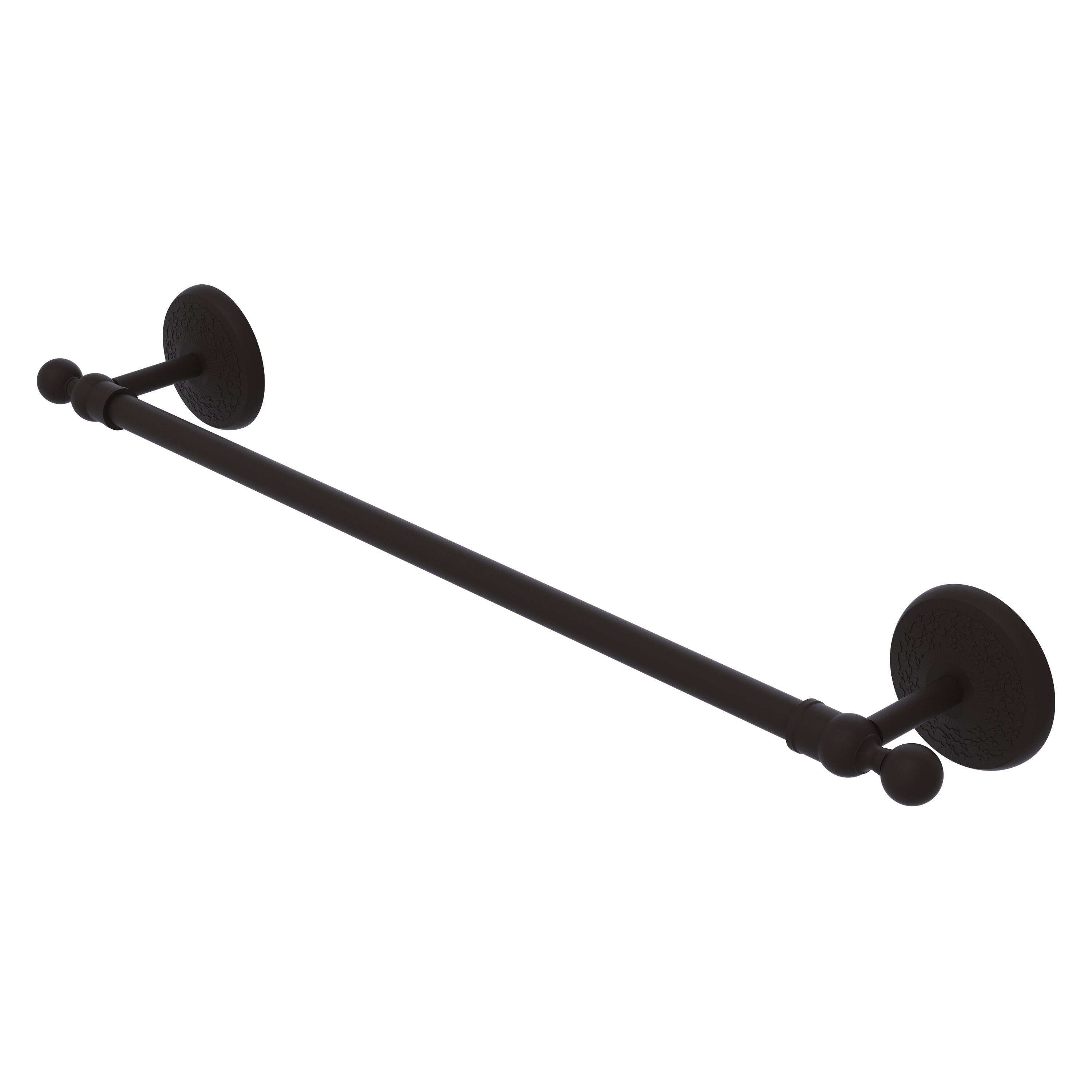 Allied Brass MC-41/36-ORB Monte Carlo 36-in Oil-rubbed bronze Wall mount Single Towel Bar