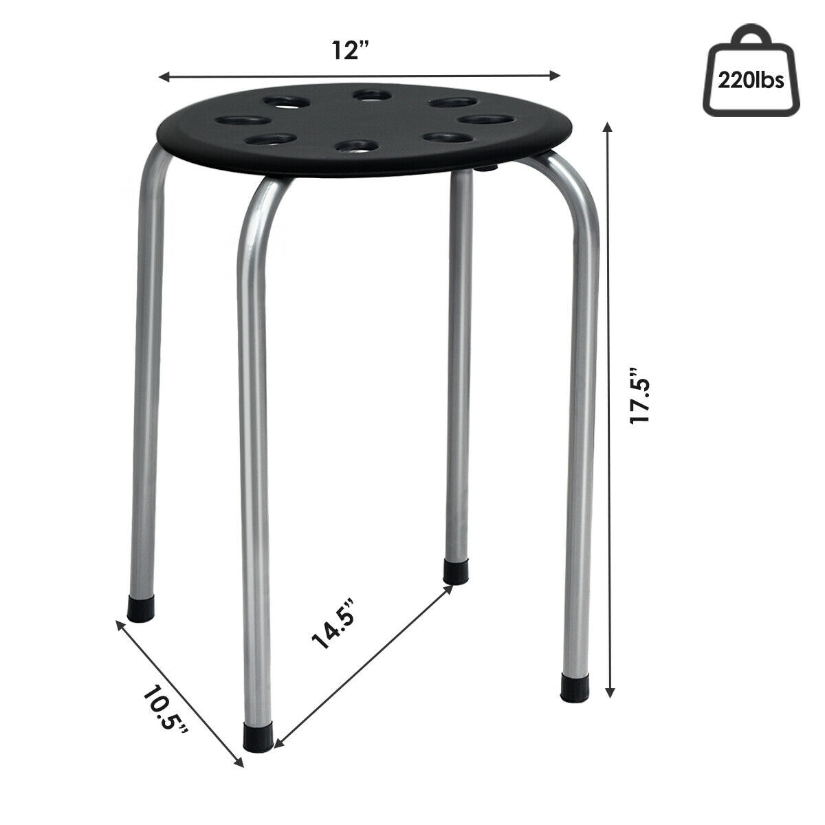 Sumyeg WF-HW64245GR-LA stools - View #4