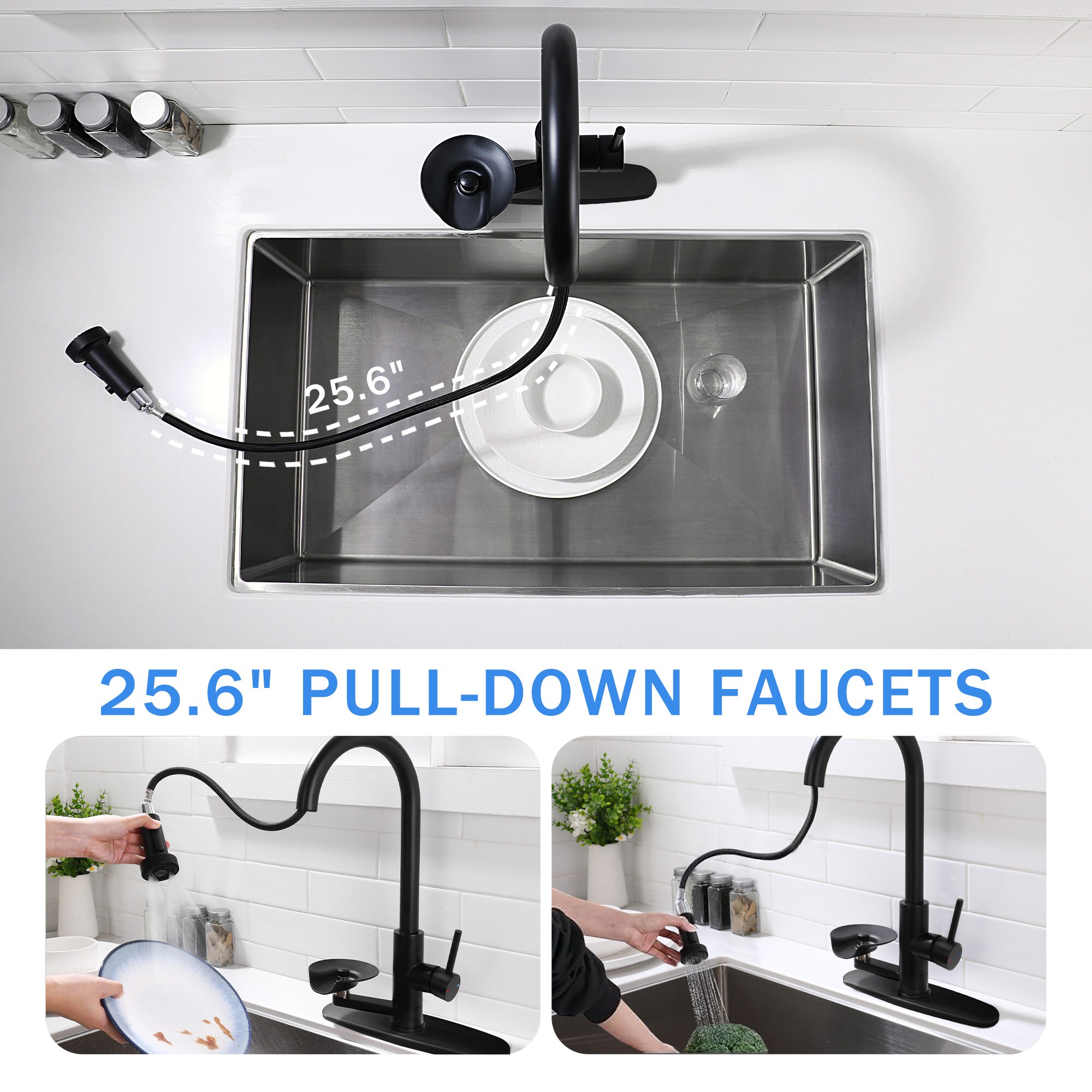 Clihome DG-KF26MB01 Kitchen-Faucets - View #8