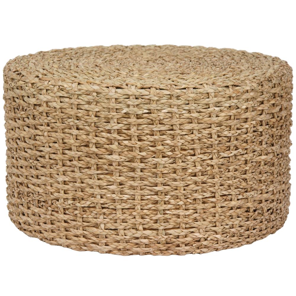 natural wicker coffee table