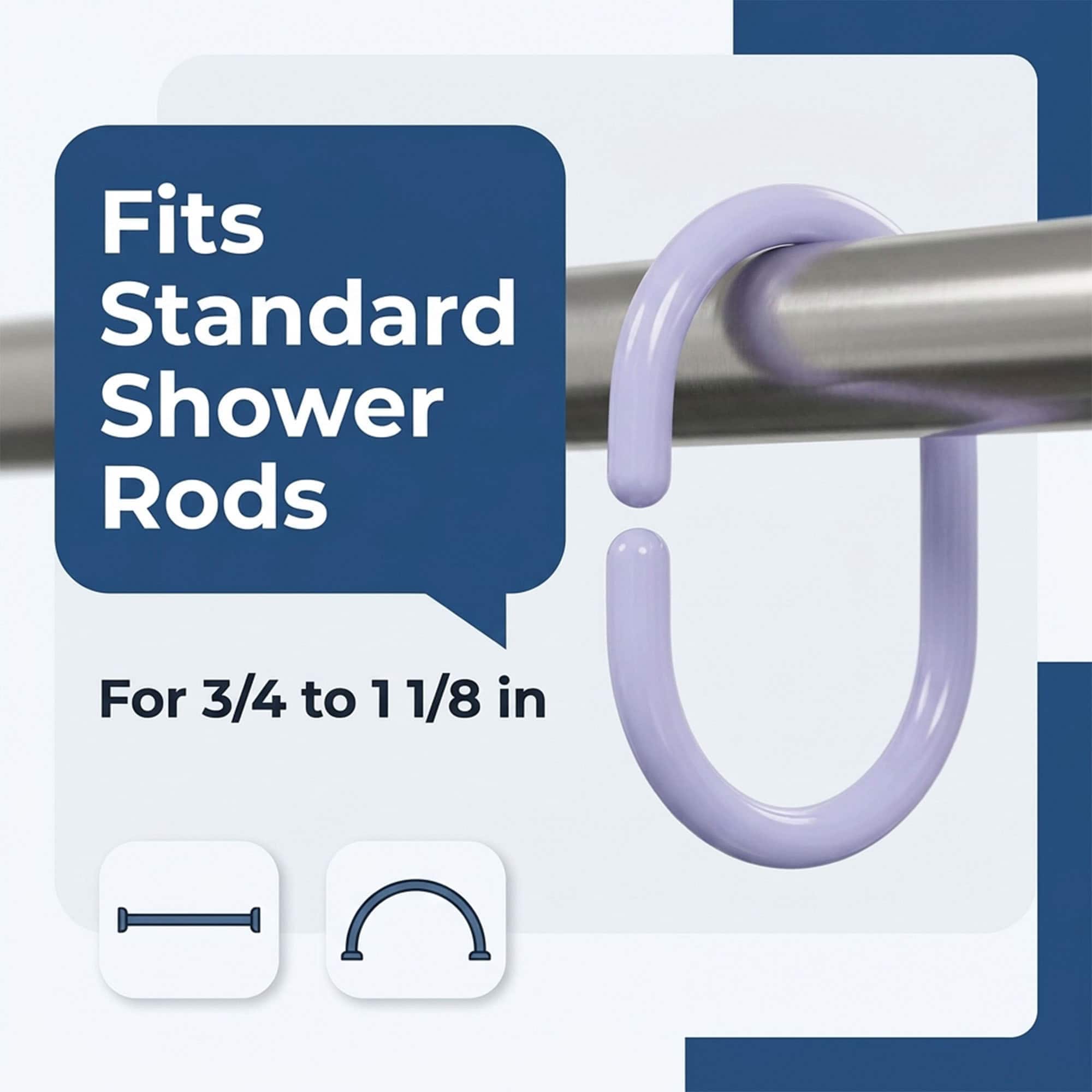 EVIDECO FRENCH HOME GOODS 2200100 Shower-Rings-Hooks - View #5