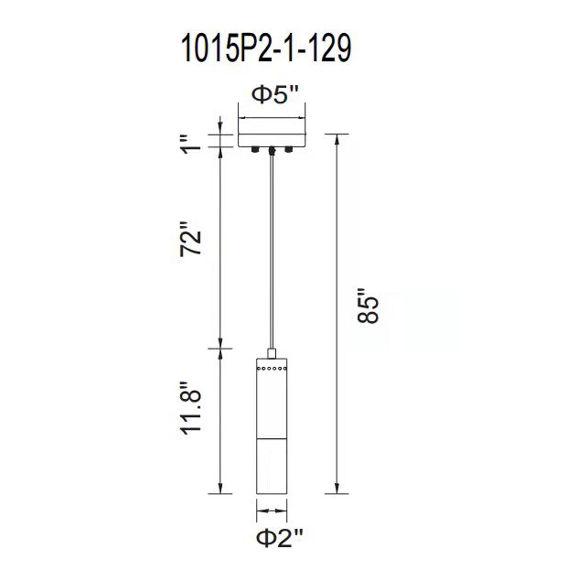CWI Lighting 1015P2-1-129 Pendant-Lights - View #8