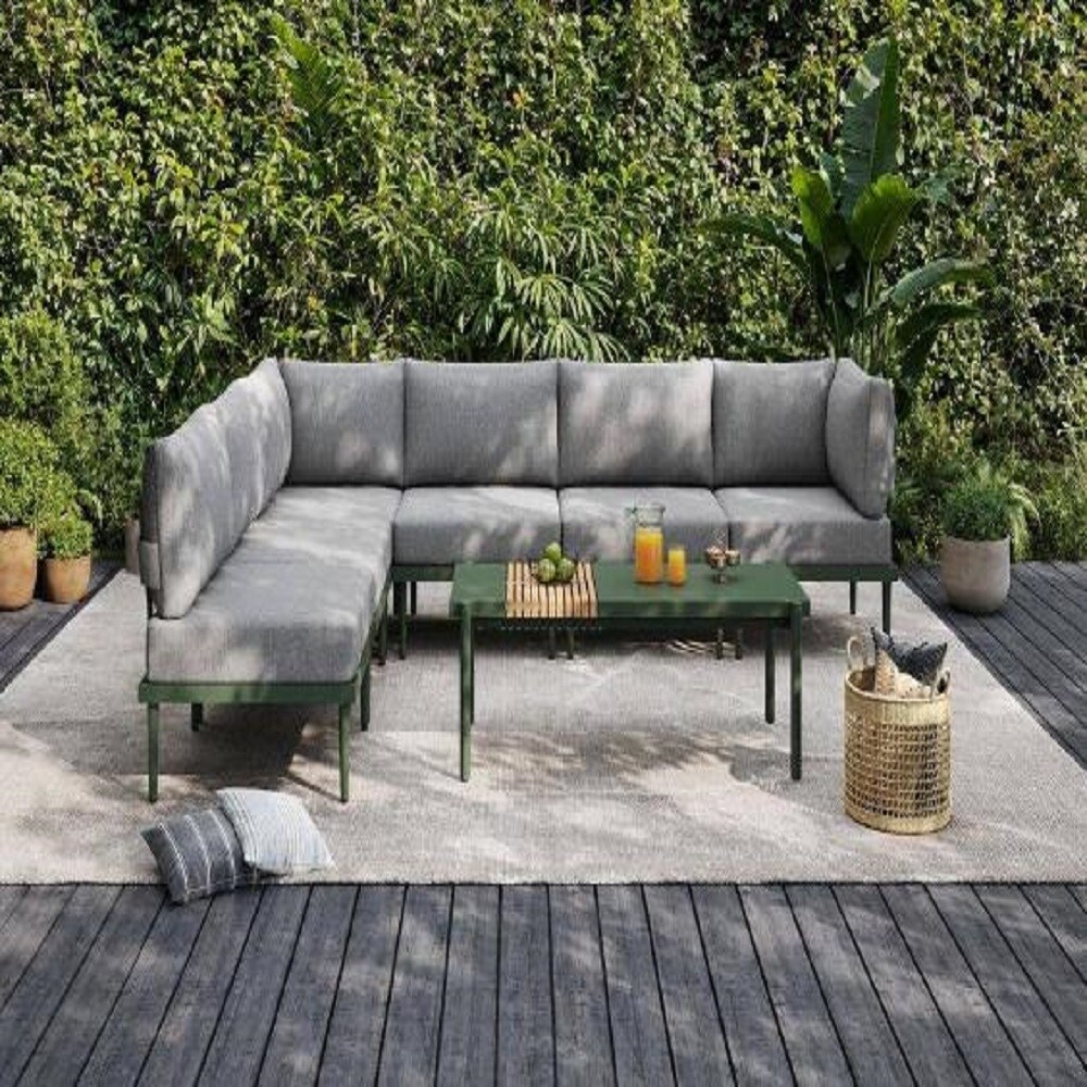 AURA OUTDOOR OICS-004-GN Patio-Conversation-Sets - View #8