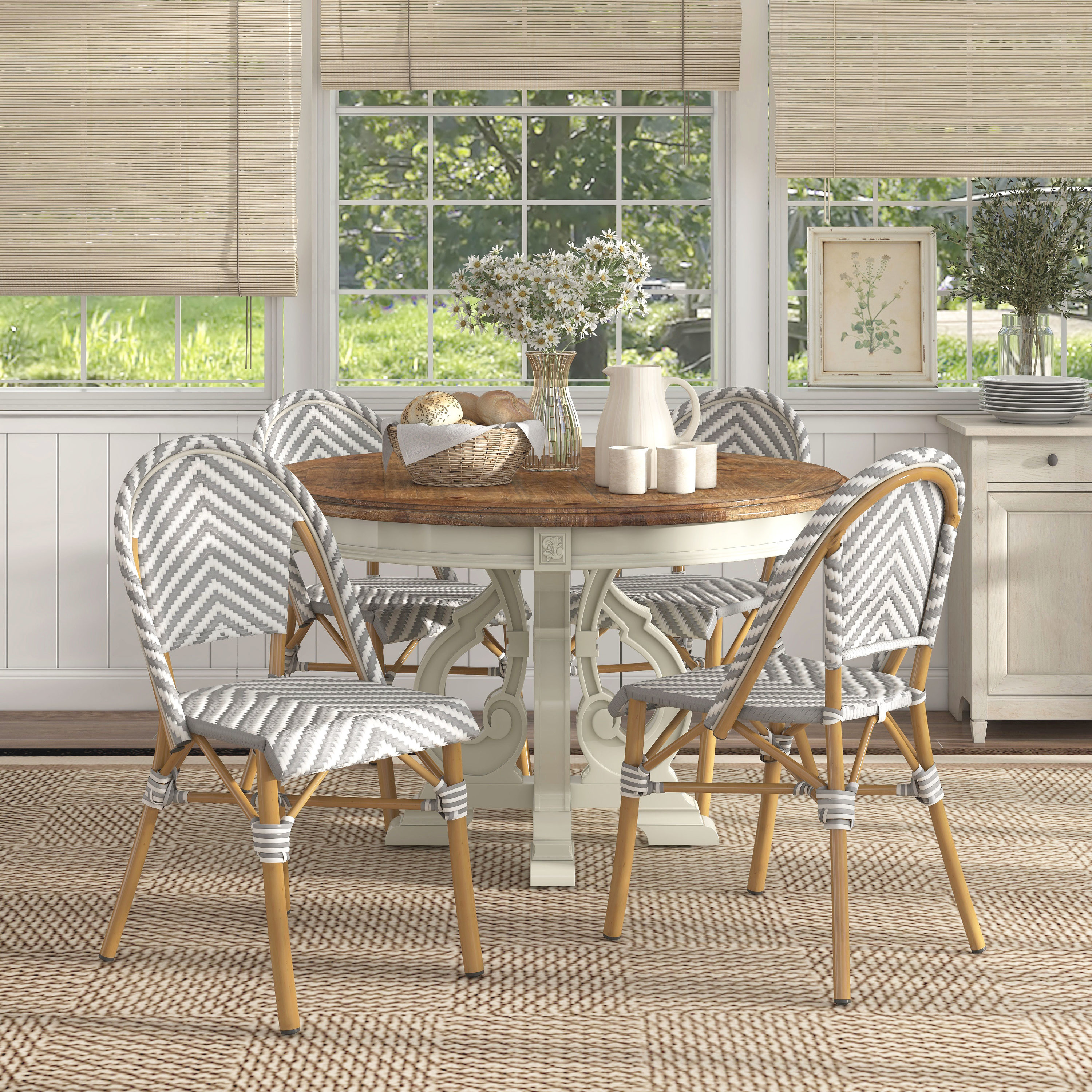 Furniture of America YNJ-OT2000GY Patio-Chairs - View #3