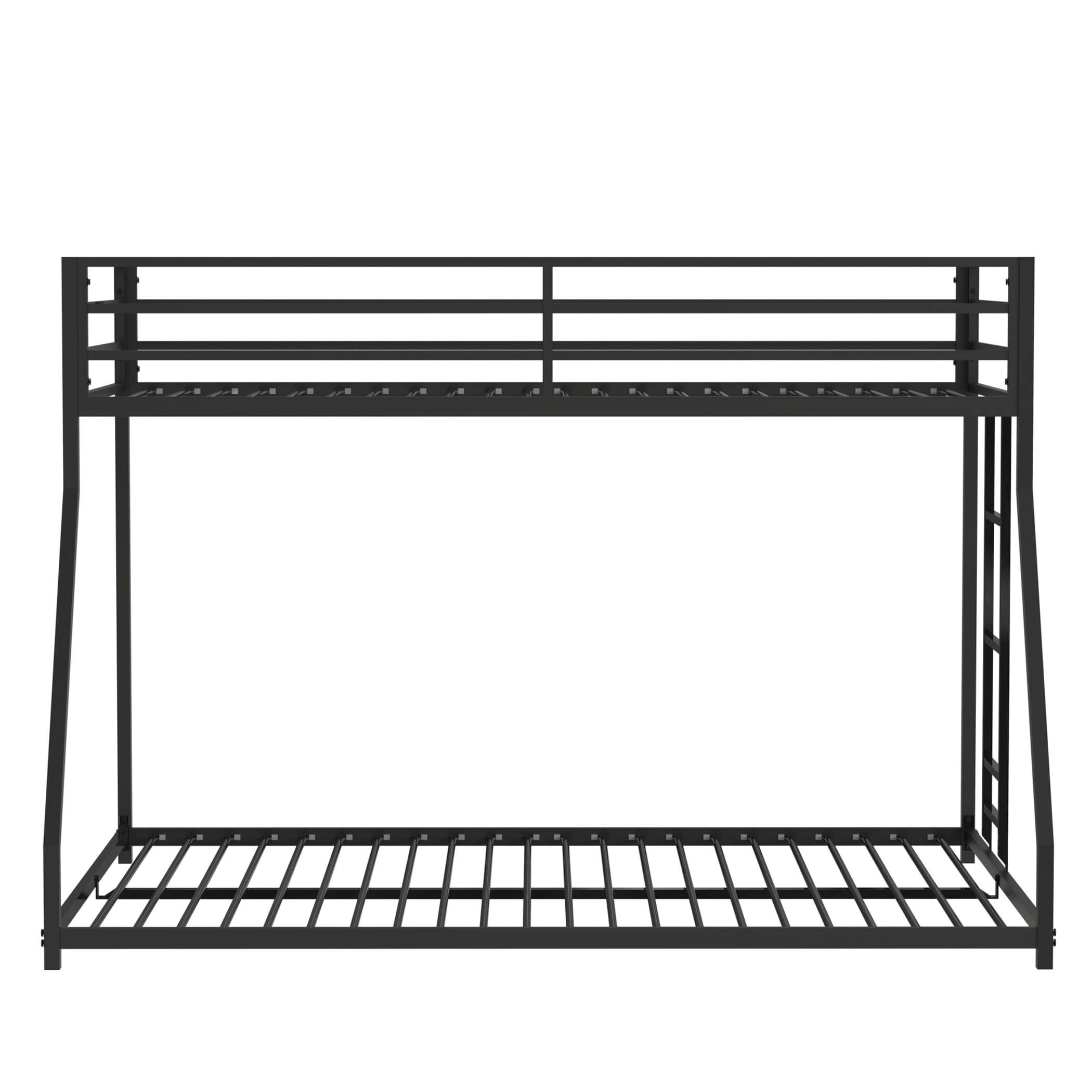 Siavonce XH24171 Black Twin over full Bunk Bed