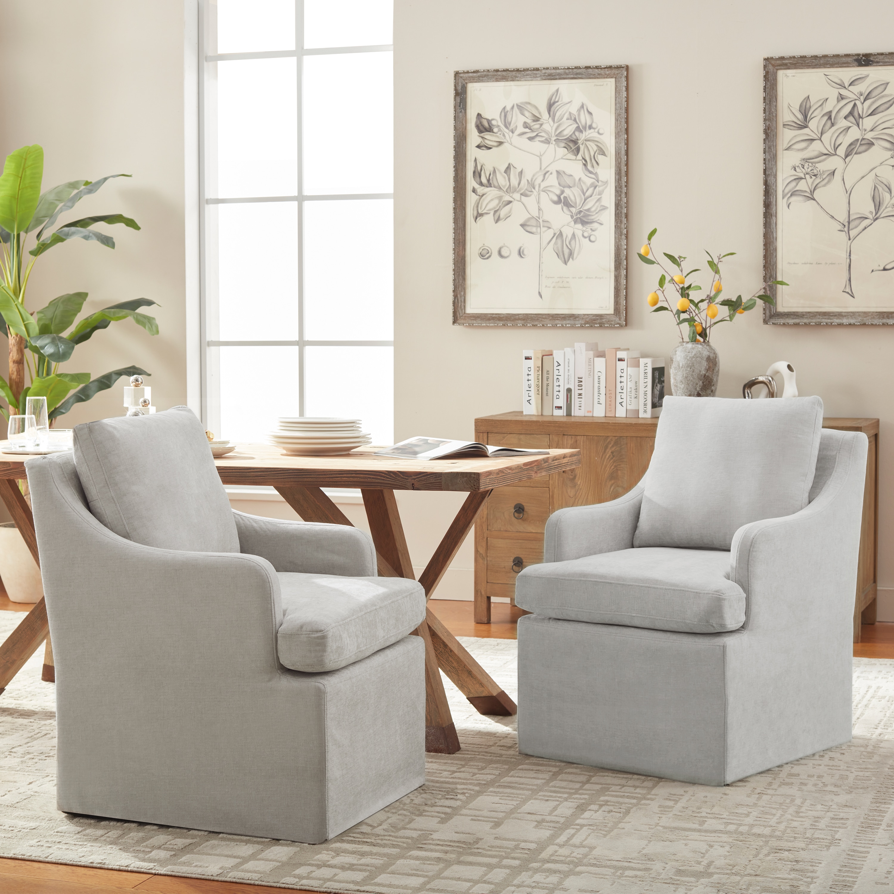 Keoni VK-252-LGY Dining-Chairs - View #2