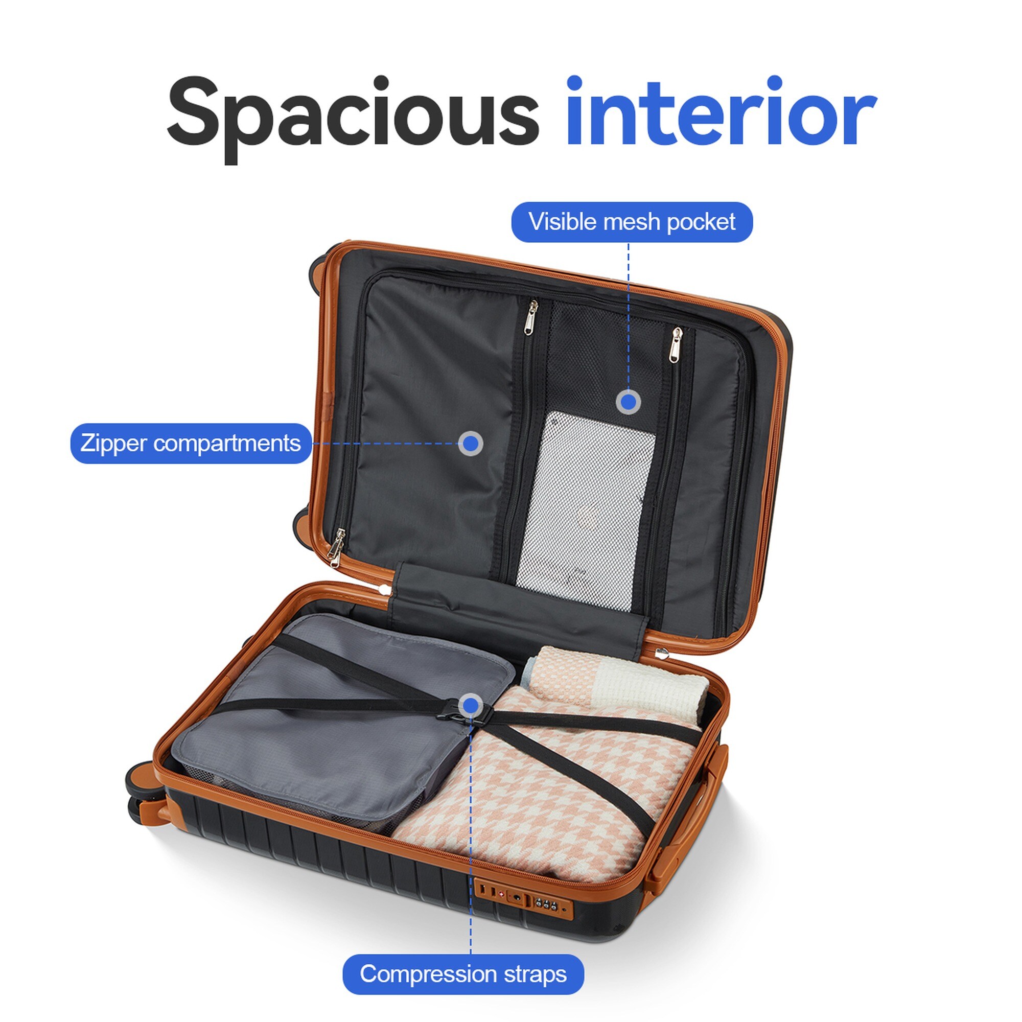 HyperDrop Cart ZW-W5713P532645 Luggage-And-Luggage-Sets - View #4