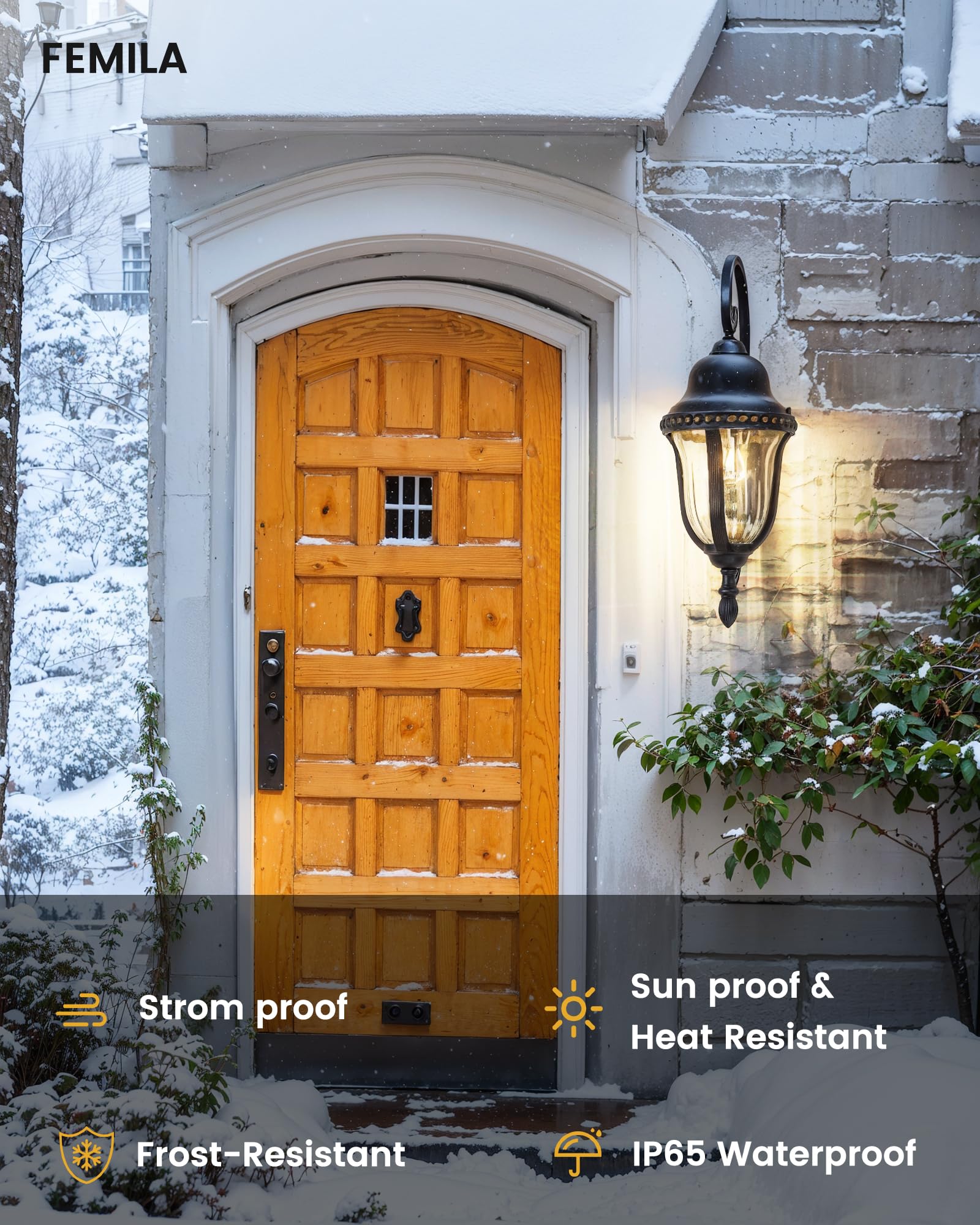 LTMATE LS4FX80B BK Outdoor-Wall-Lighting - View #4