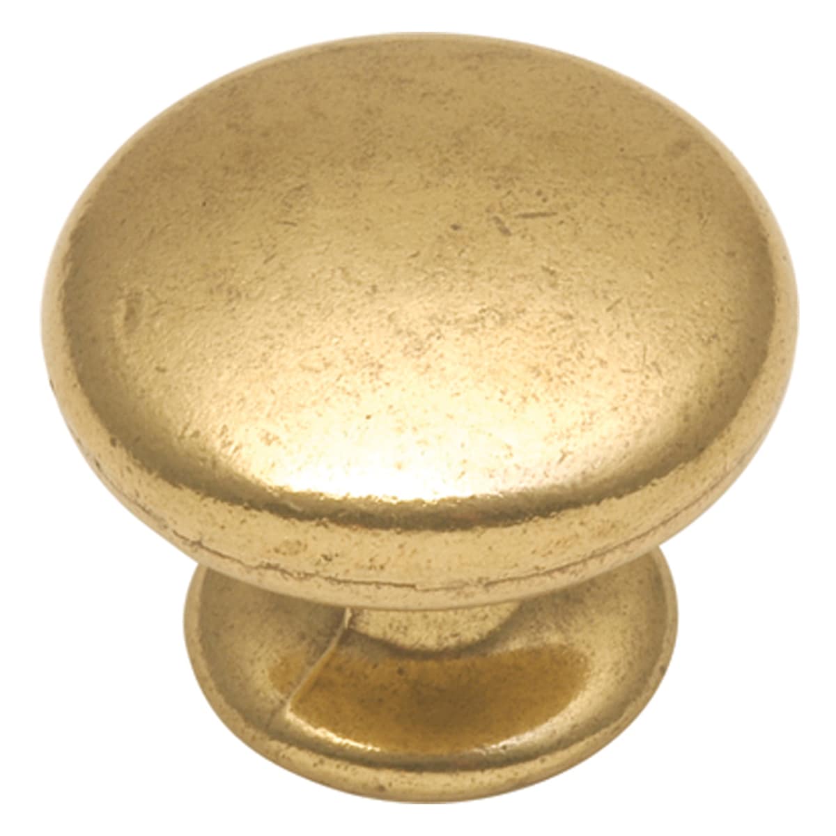 Manor House 1-1/4-in Lancaster Hand Polished Round Traditional Cabinet Knob (25-Pack) in Gold | - Hickory Hardware P406-LP-25B