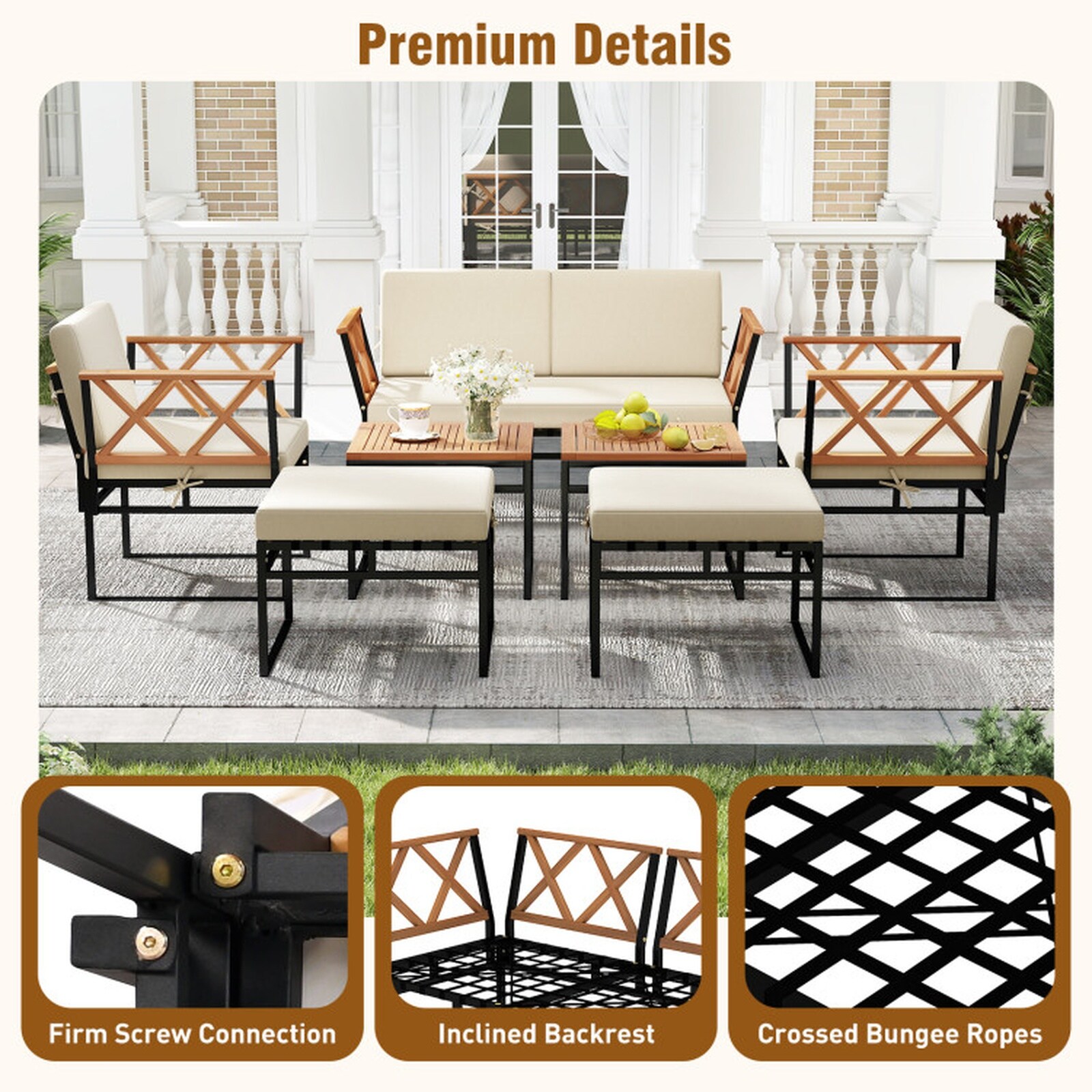SUGIFT LW102SUGHY1781 Patio-Conversation-Sets - View #4
