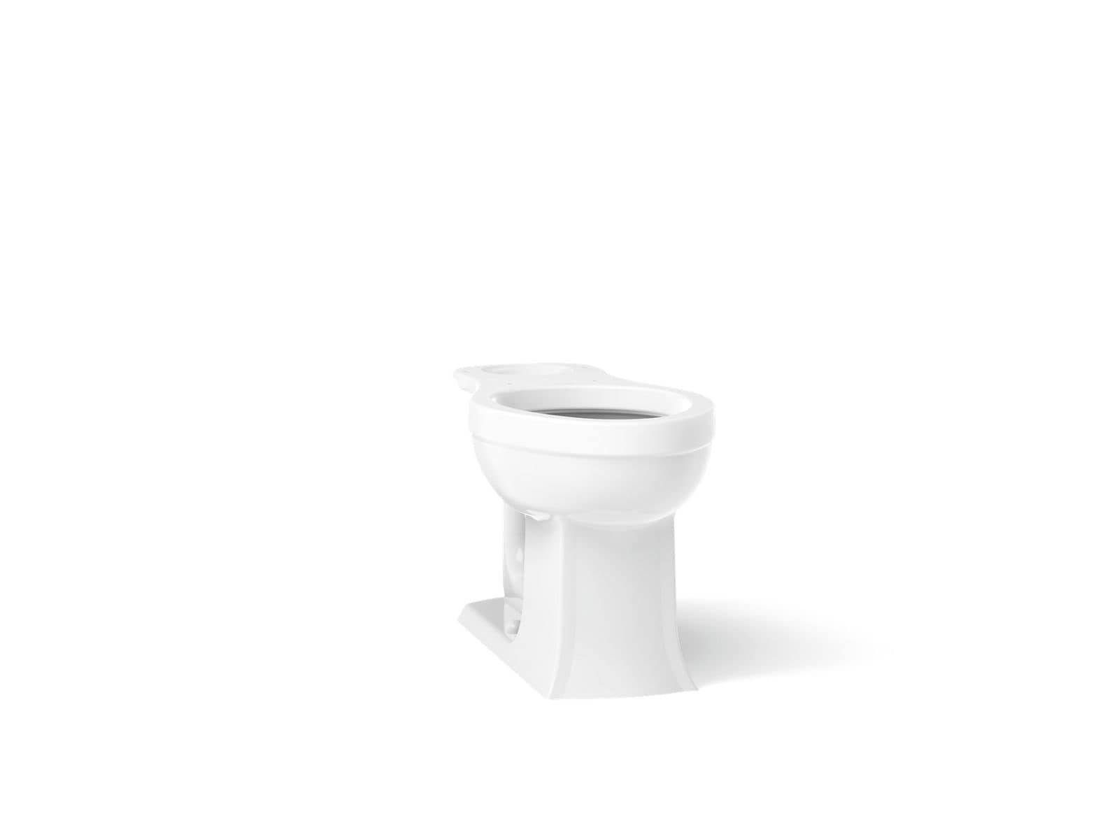 KOHLER 4356-0 Archer White Elongated Chair height Toilet Bowl 12-in Rough-In