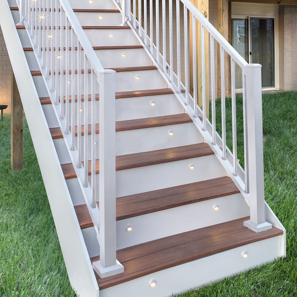 Trex Signature Railing 2.5-in x 2.5-in x 4-1/2-ft Classic White ...