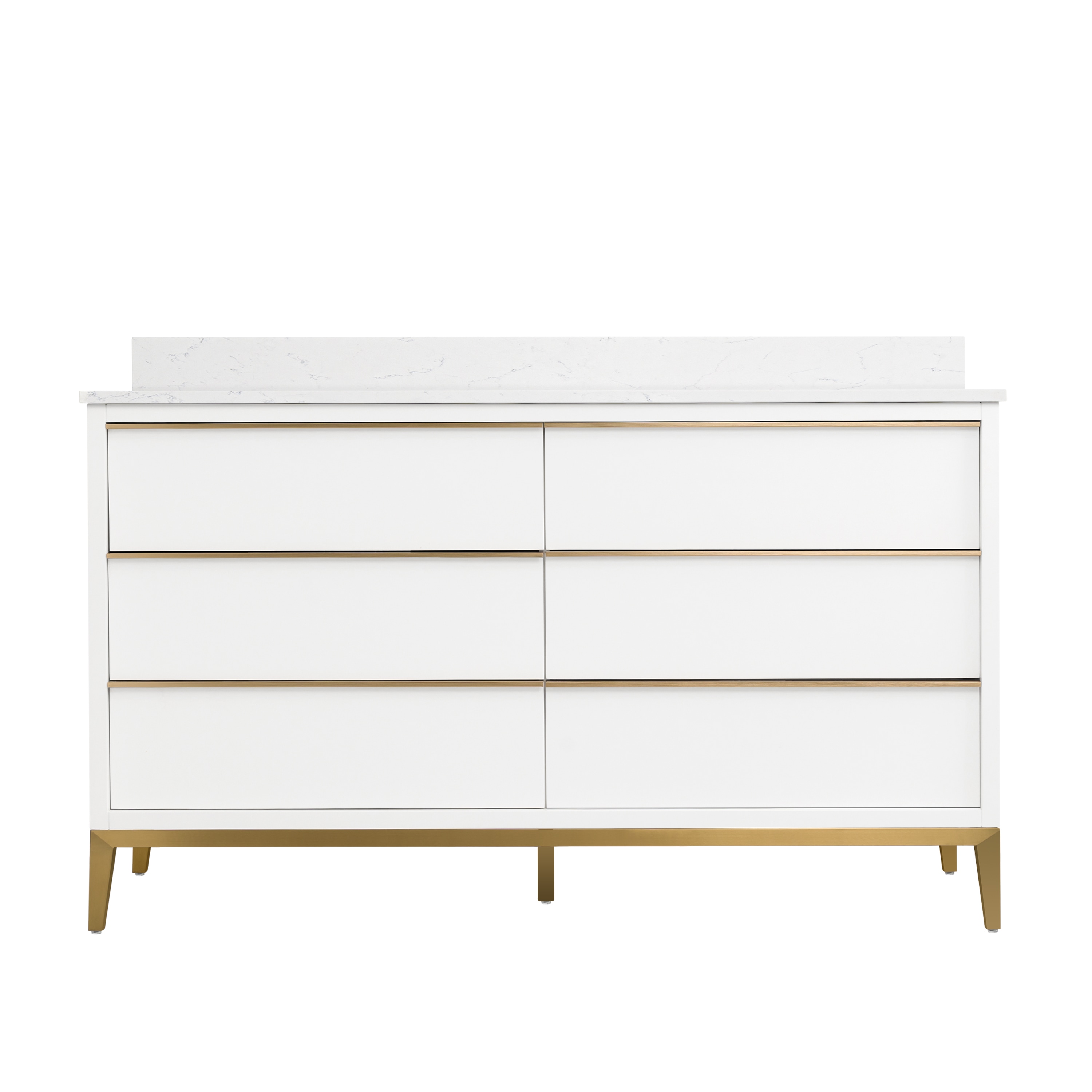 WELLFOR NOLAN60QZ-WT Bath-Vanity-Combo - View #5