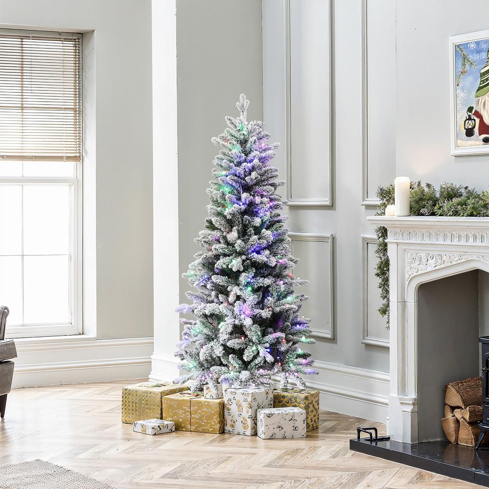 LuxenHome WHAP2061 Artificial-Christmas-Trees - View #2