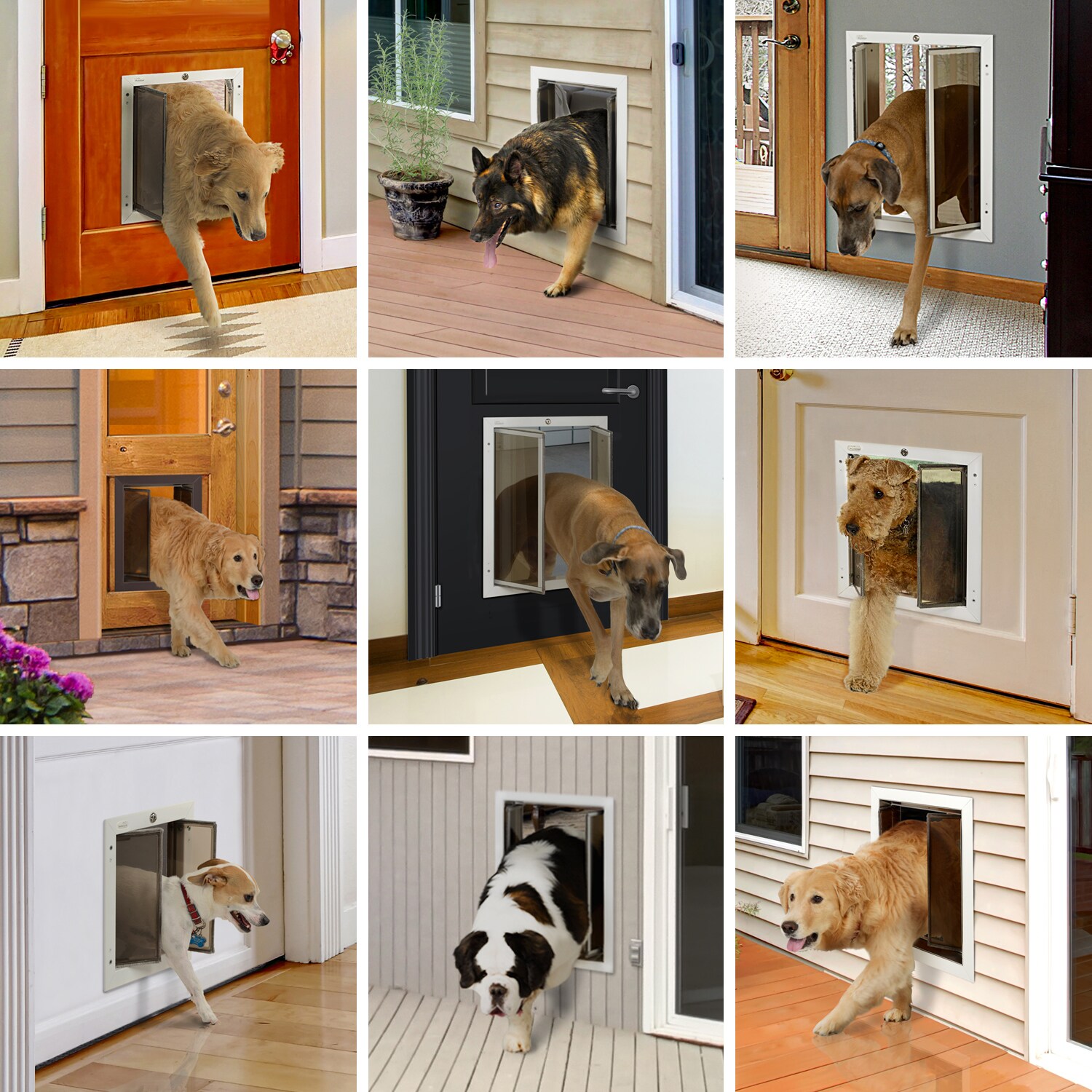 Large dog door clearance lowes