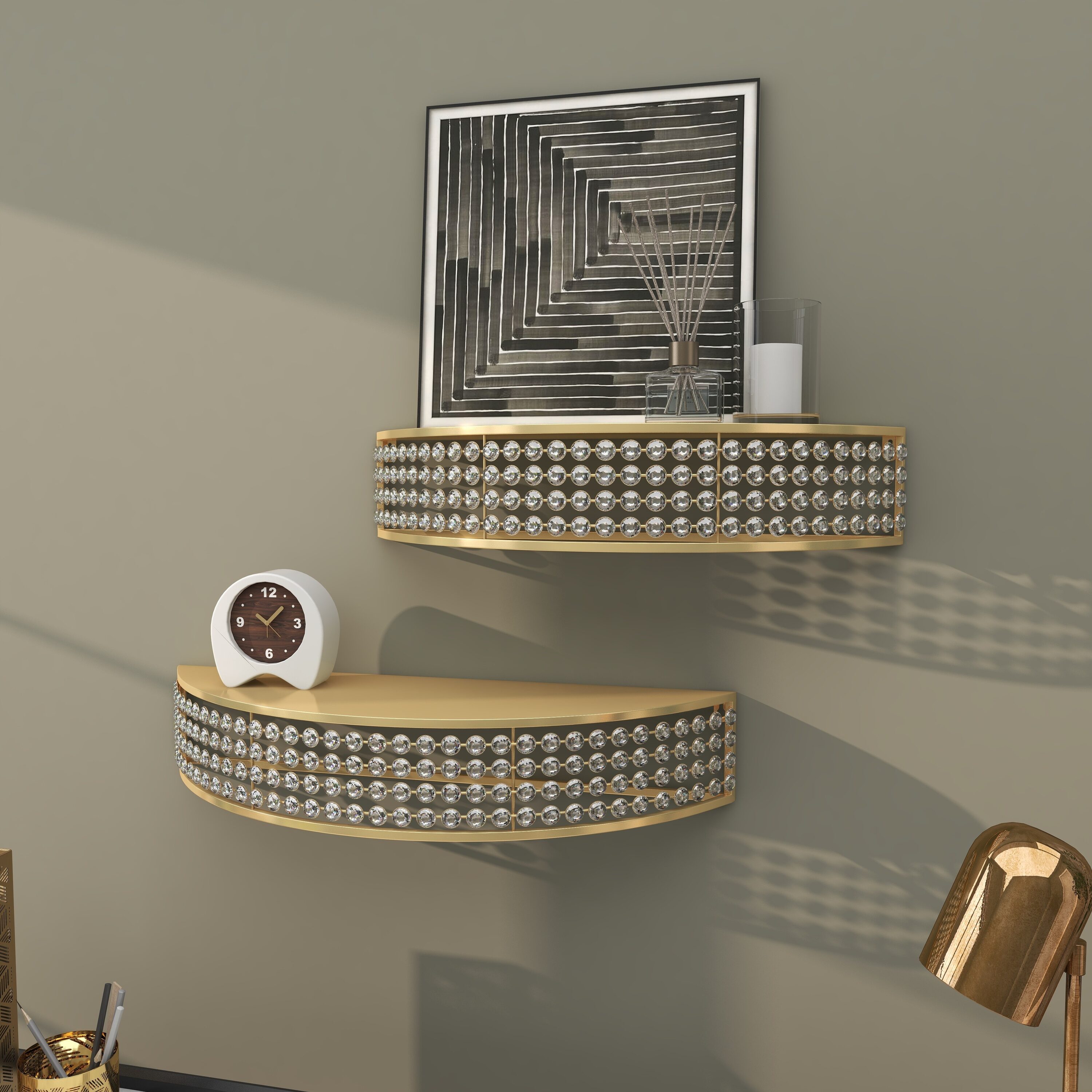 Grayson Lane 91844 Wall-Mounted-Shelving - View #4