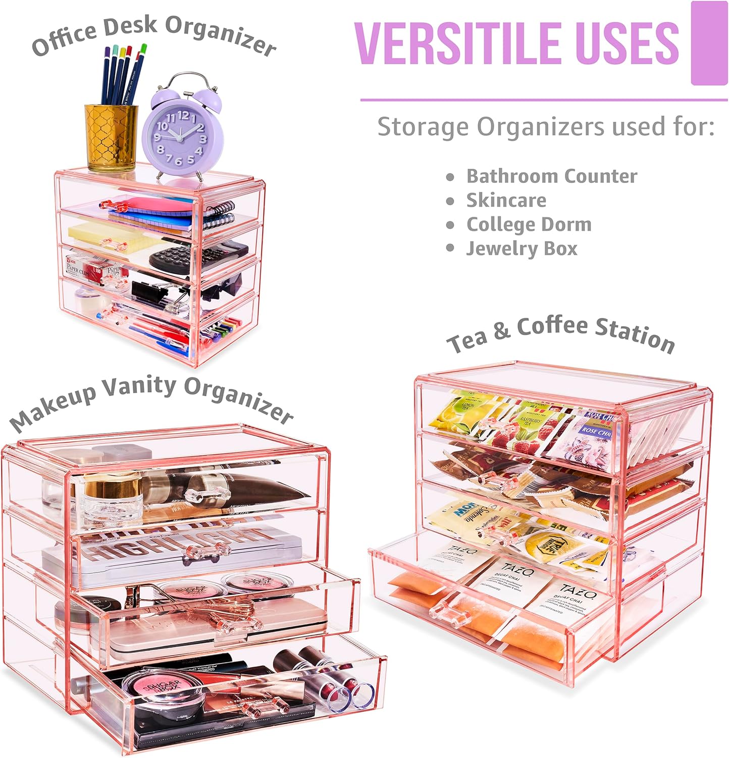 SORBUS 192405375309 Jewelry-Organization - View #4
