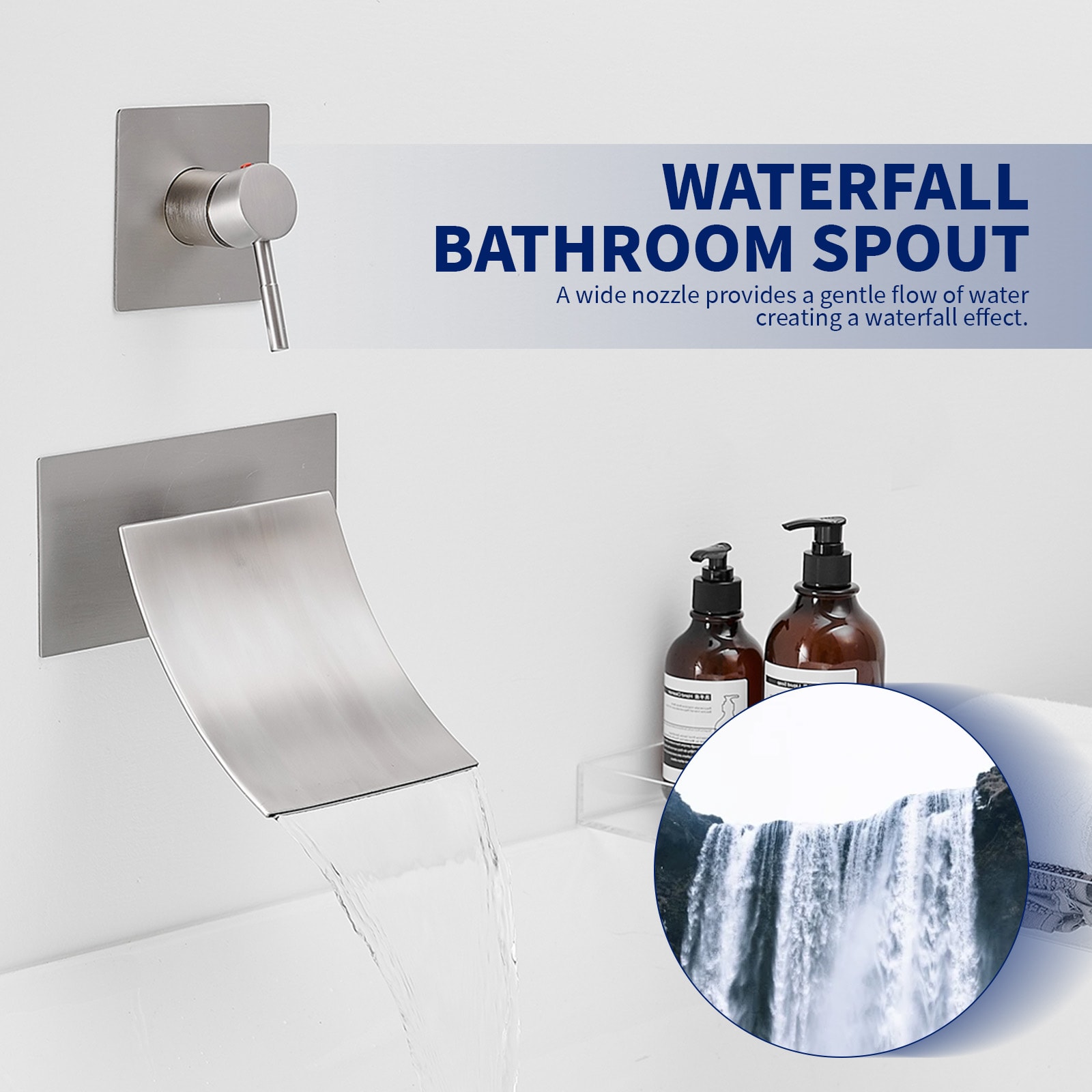 Wall Waterfall Faucet