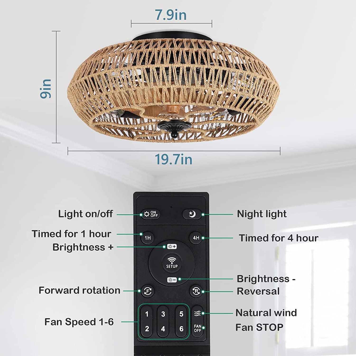 Bayfeve BFDJ-15406-CF Ceiling-Fans - View #3