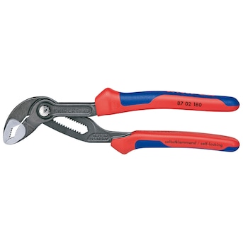 Melting Blind Mange KNIPEX Comfort Grip Cobra Water Pump 7.25-in Home Repair V-jaw in the  Pliers department at Lowes.com