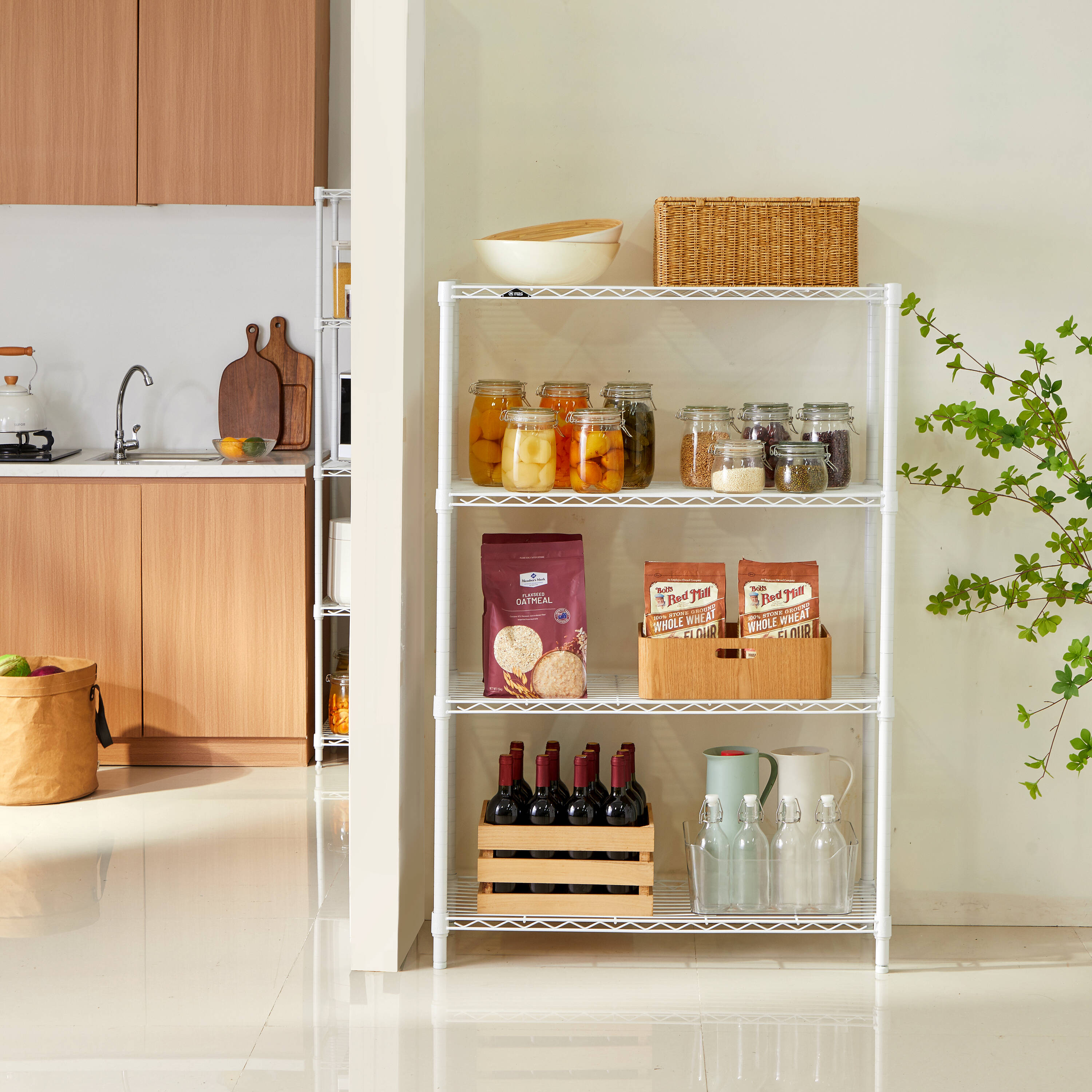 MZG E3590135OBWH401LB Free-Standing-Shelving - View #10