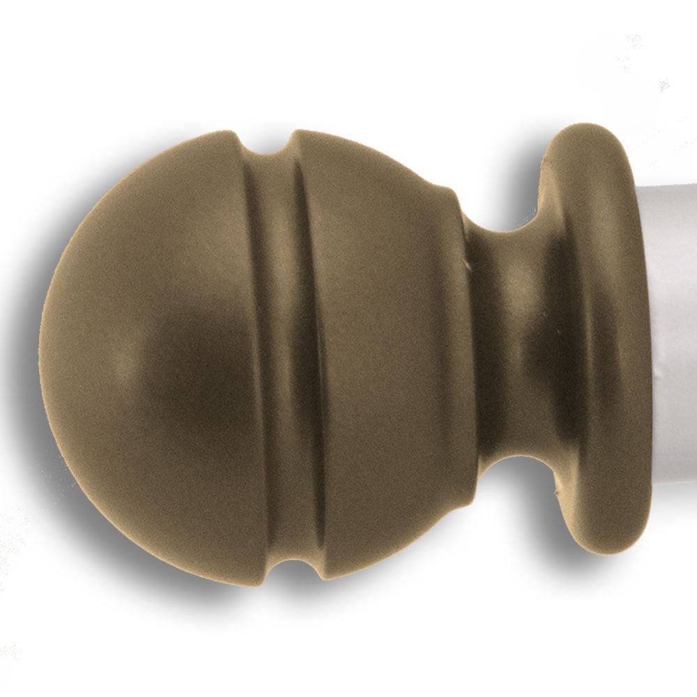 Quiet Glide QG40107 2-Pack Bronze Library Ladder Rail End Stops