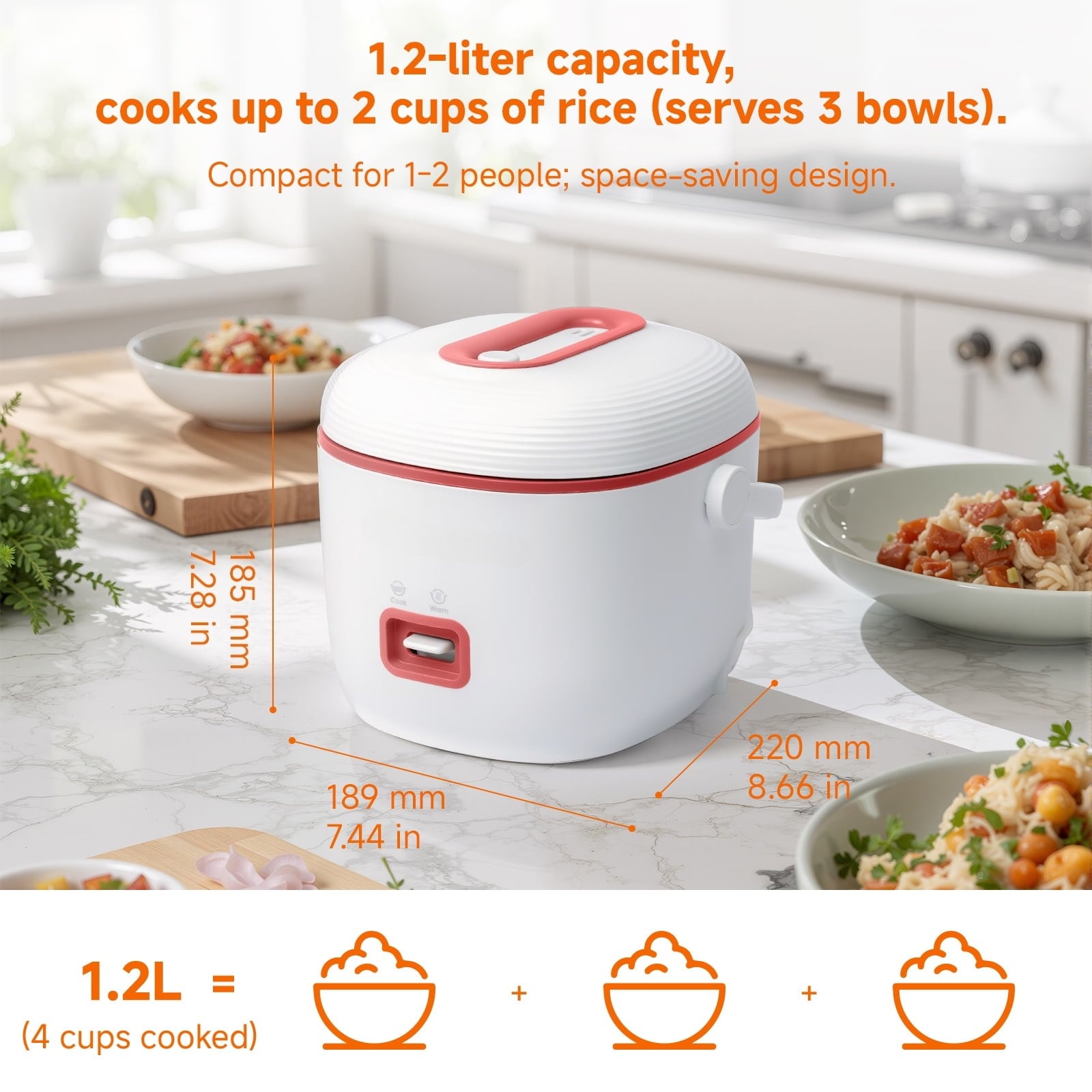 Delamu 02000-30377-HJQ001 Rice-Cookers - View #3