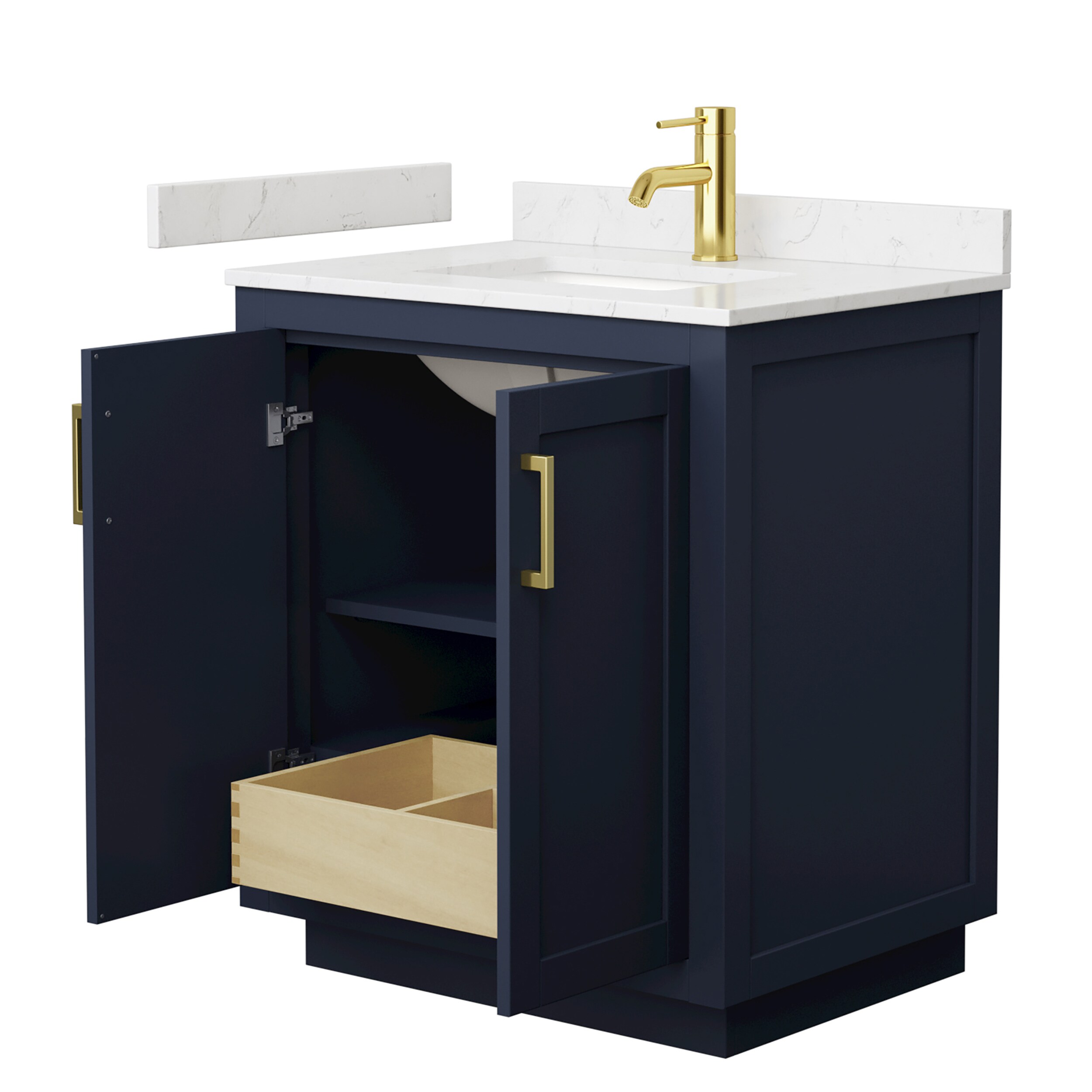 Wyndham Collection WCF292930SBLC2UNSMXX Bath-Vanity-Combo - View #3