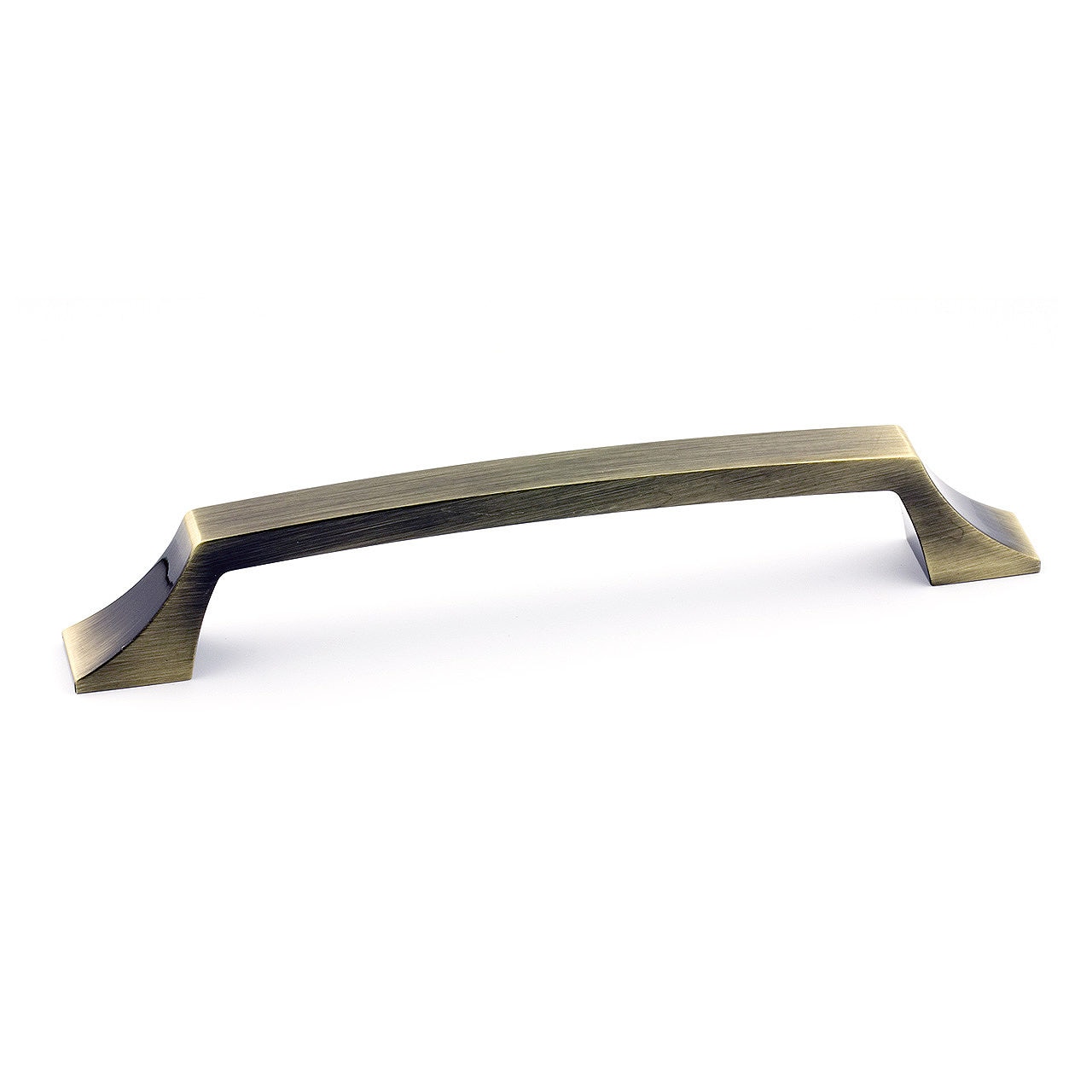 Richelieu BP765160AE Rosemere 6-5/16-in , 160mm Center to Center Antique English Rectangular Handle