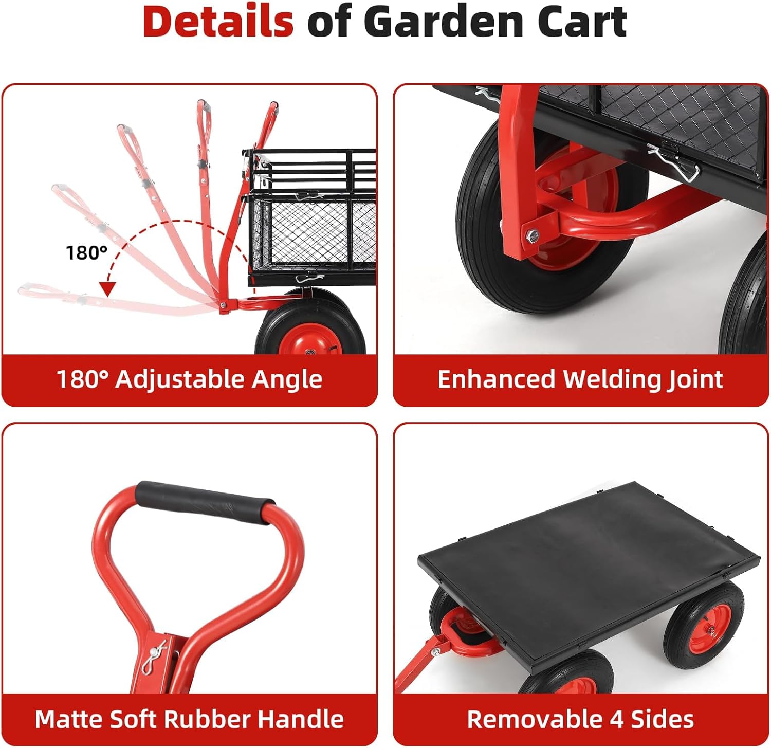 GAOMON CQC-MUWS2H-03UU Yard-Carts - View #4