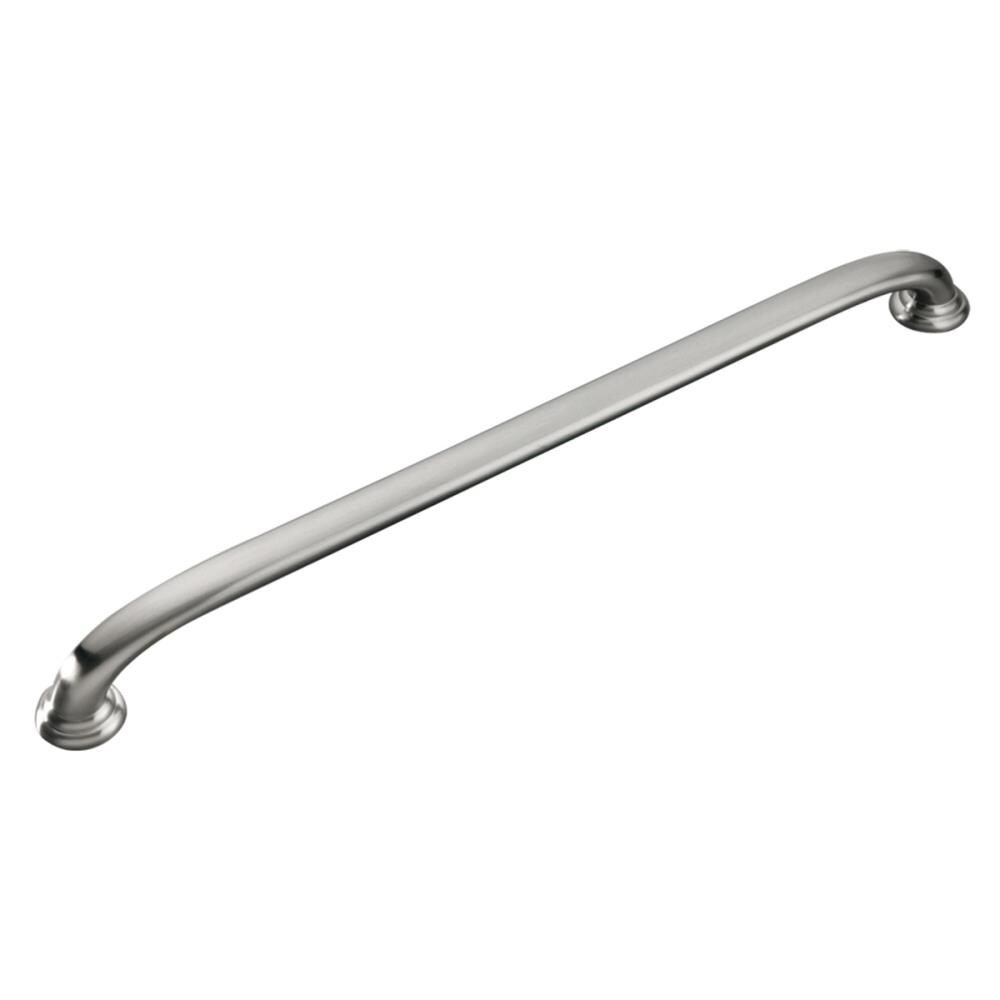 Hickory Hardware P3008-SN1P Zephyr 18-in Center to Center Satin Nickel Rectangular Handle For Use On Appliances Drawer Pulls