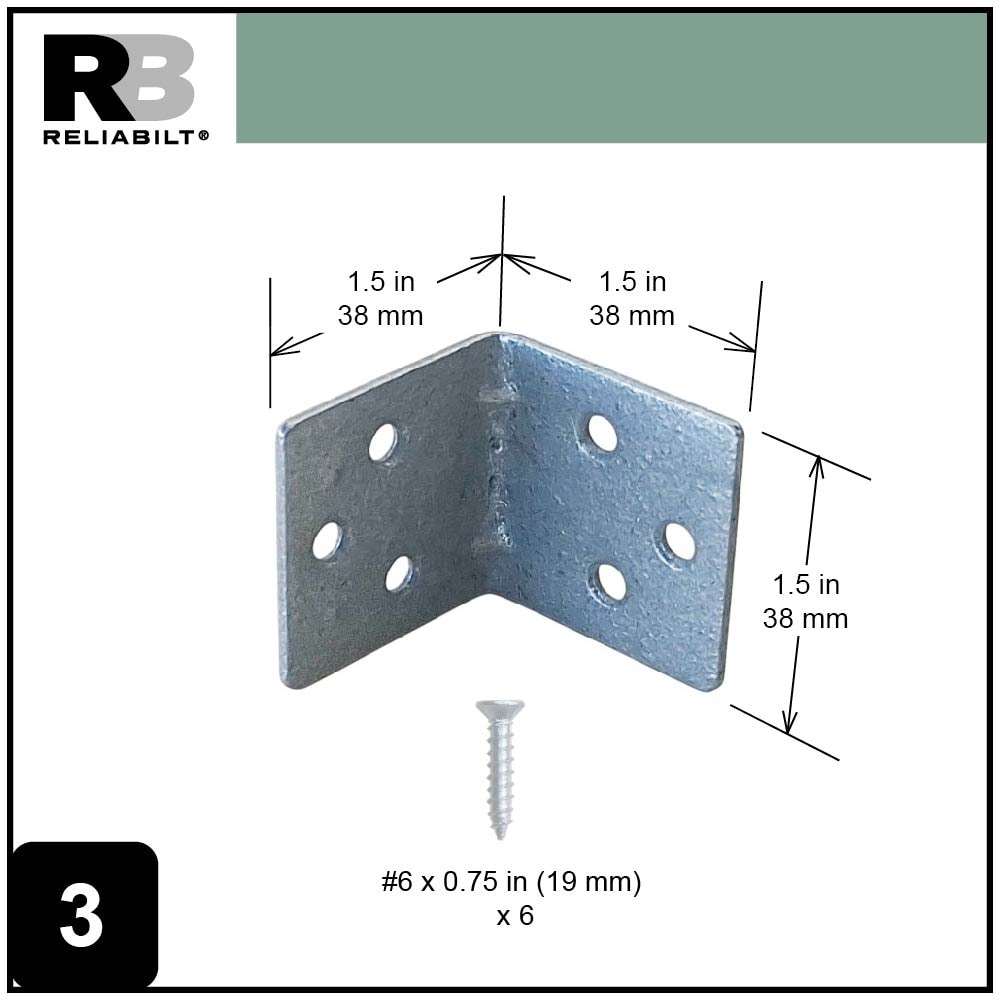 RELIABILT 32115MGBLG Mending-Plates-Brackets-Braces - View #4